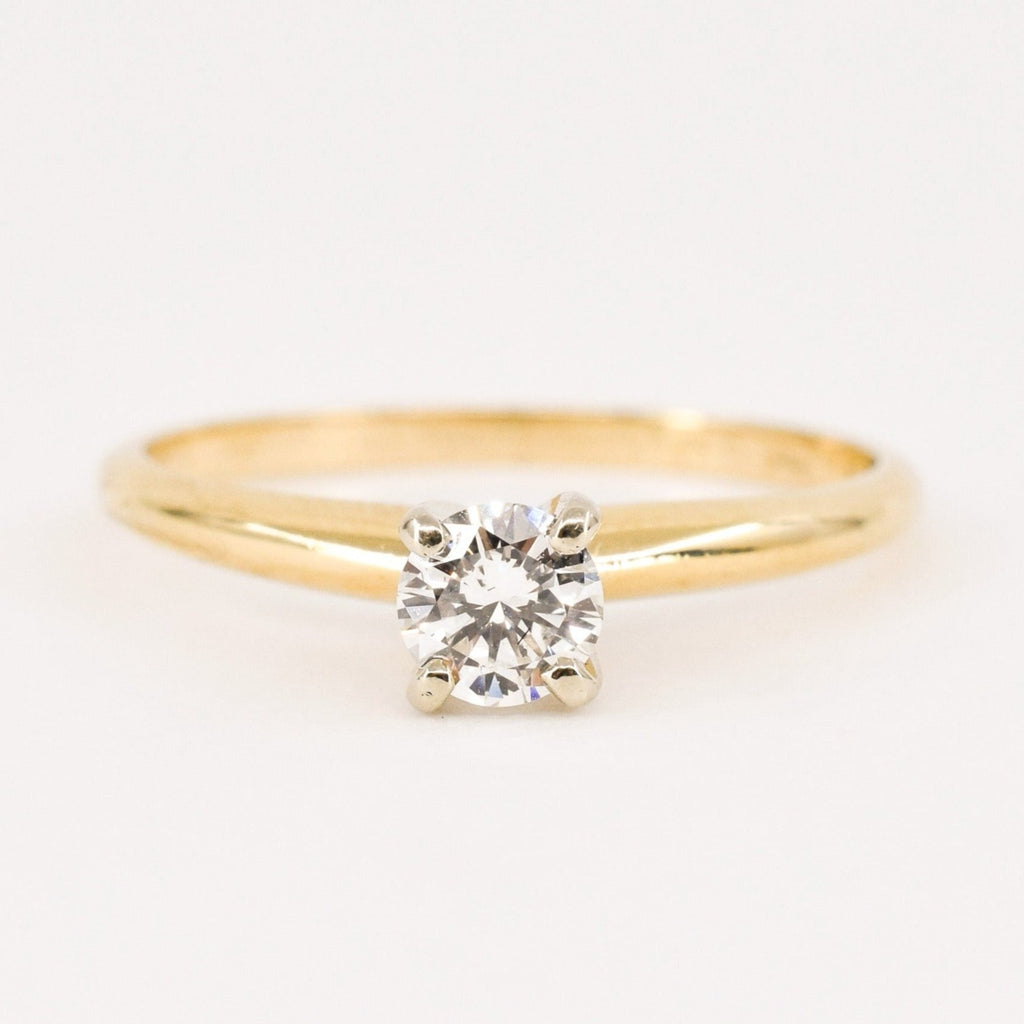 Plain hotsell solitaire ring