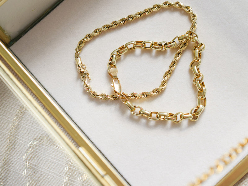 Vintage gold bracelets for sale, folklor 