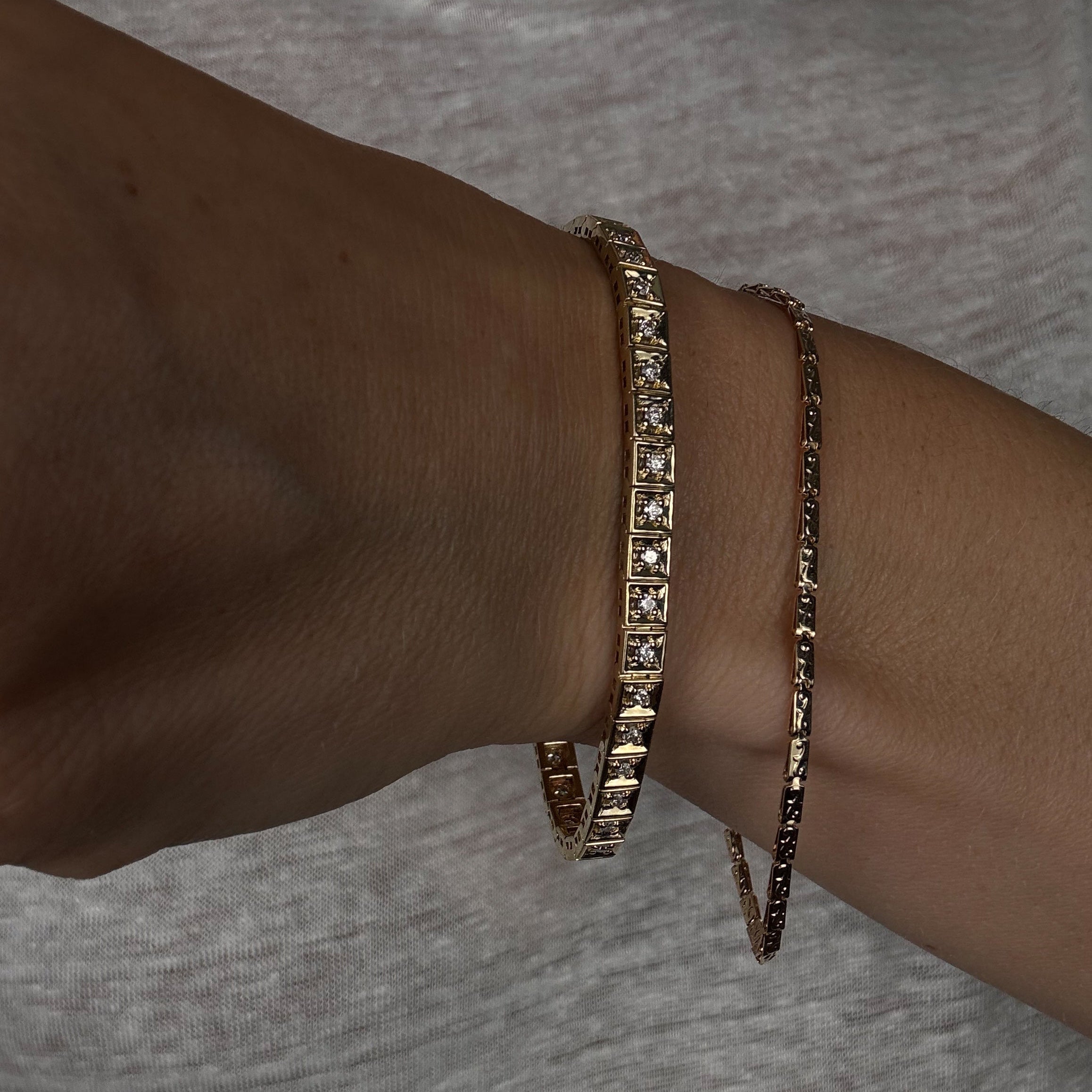 7" Diamond Bracelet