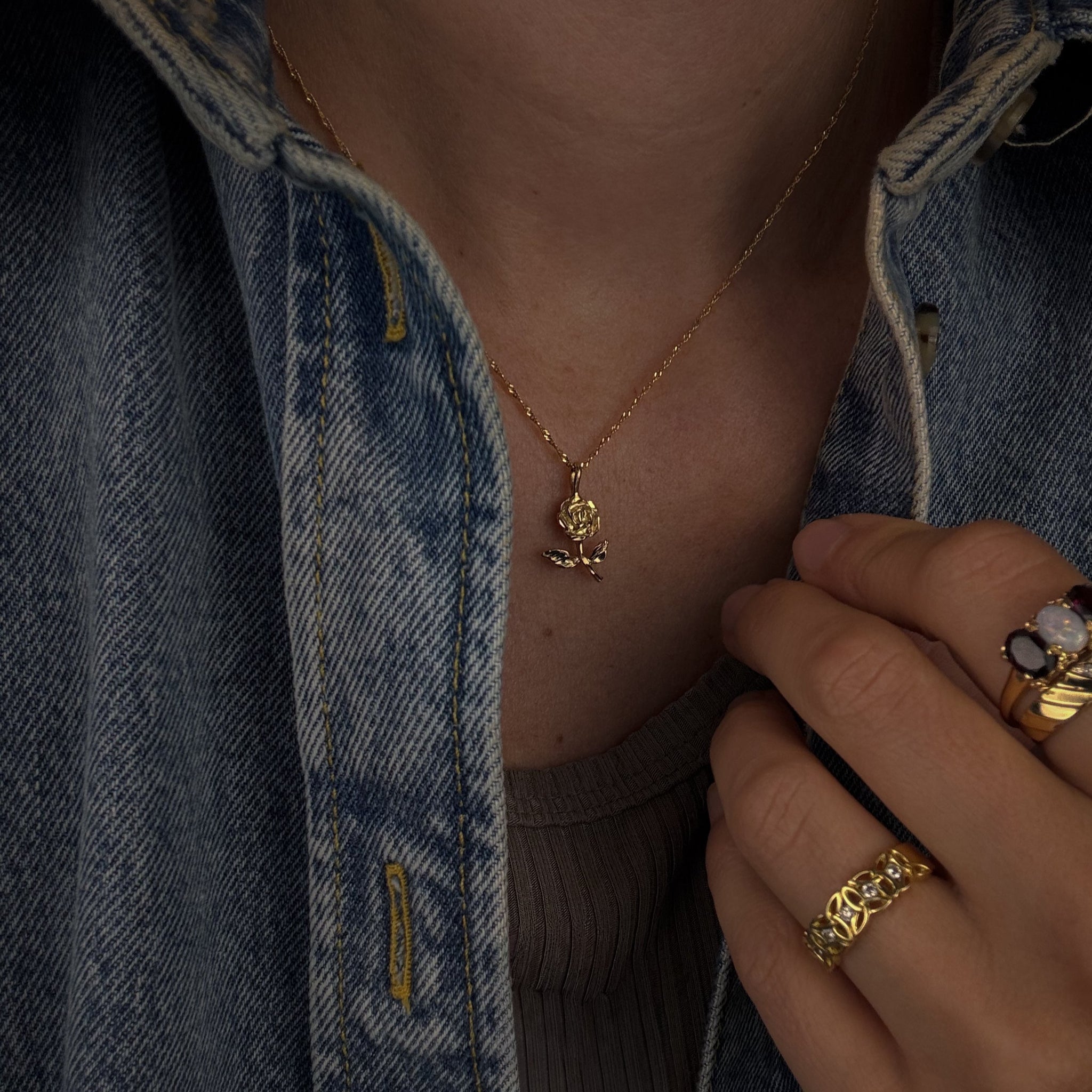 Rose Pendant