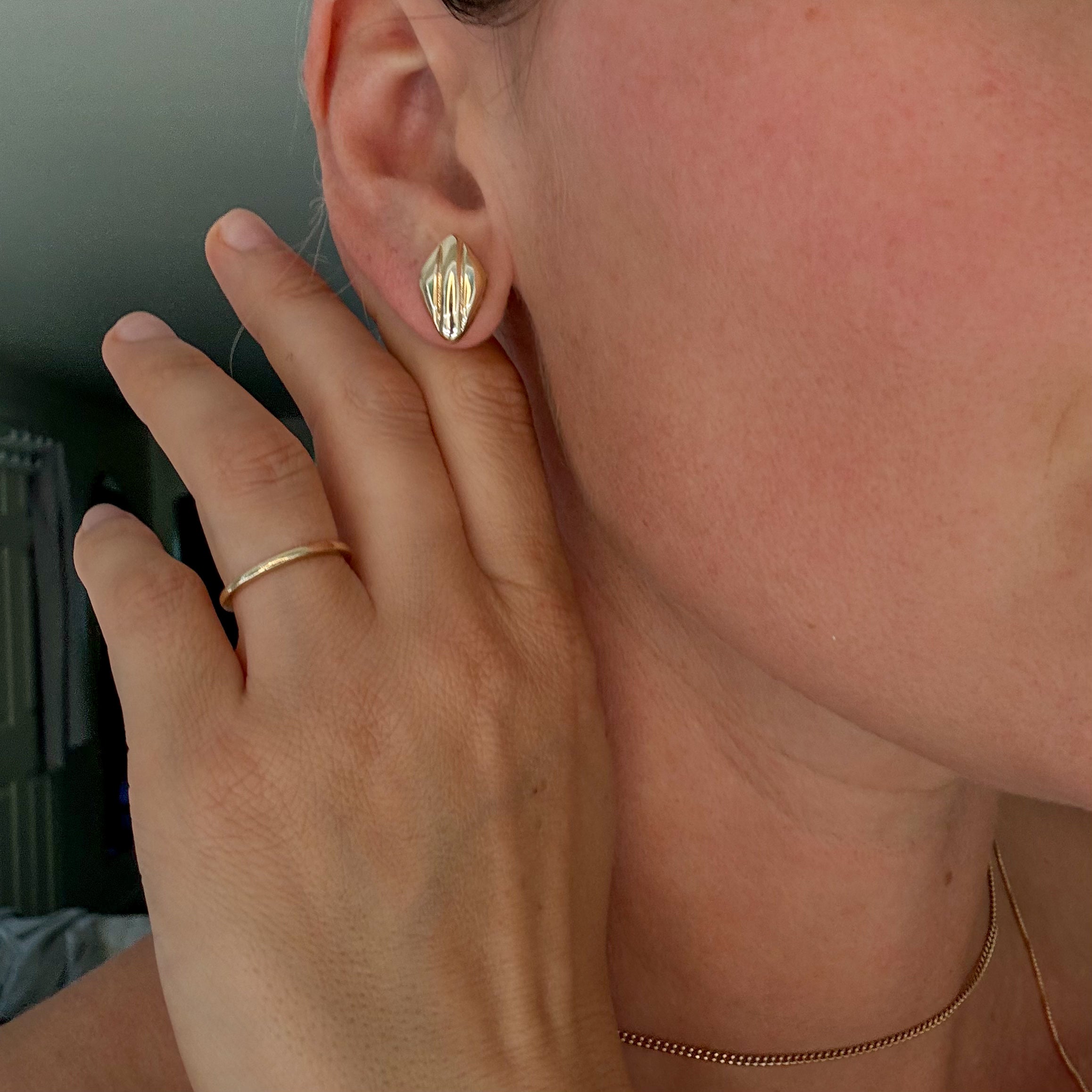 Retro Stud Earrings