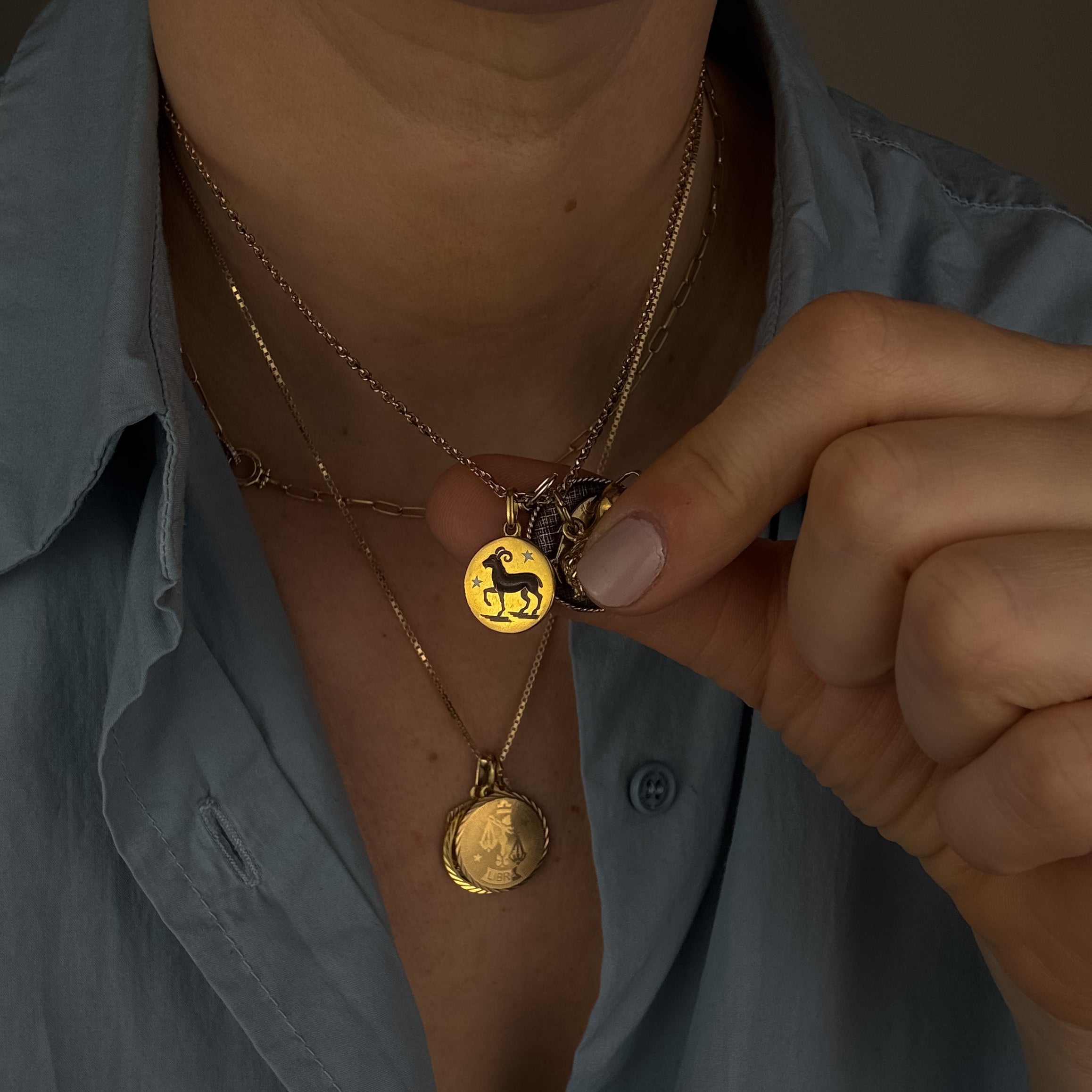 Aries Zodiac Charm