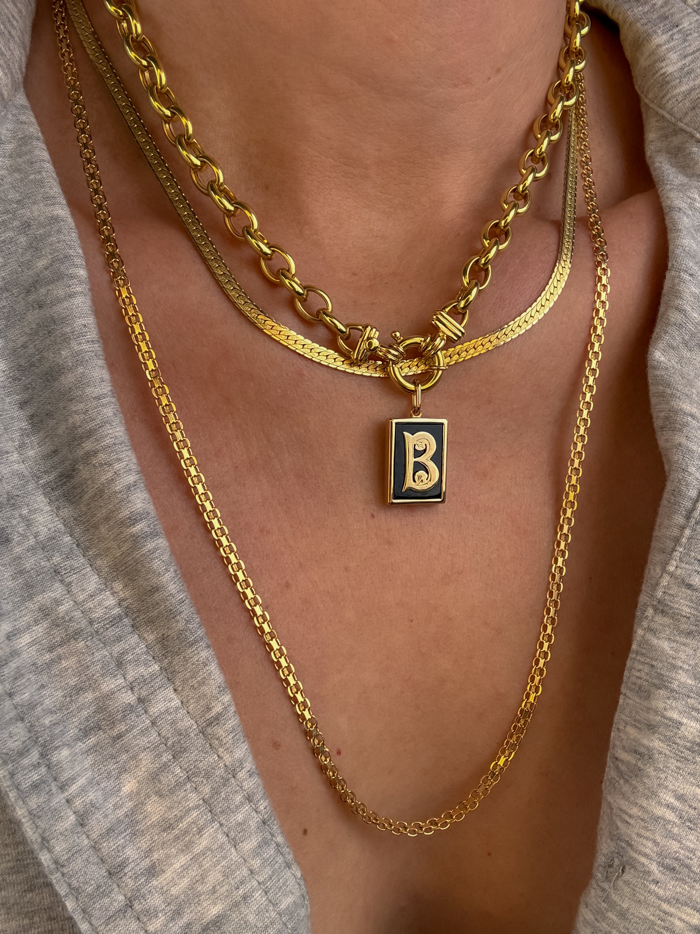 17" Rolo Link Chain Necklace