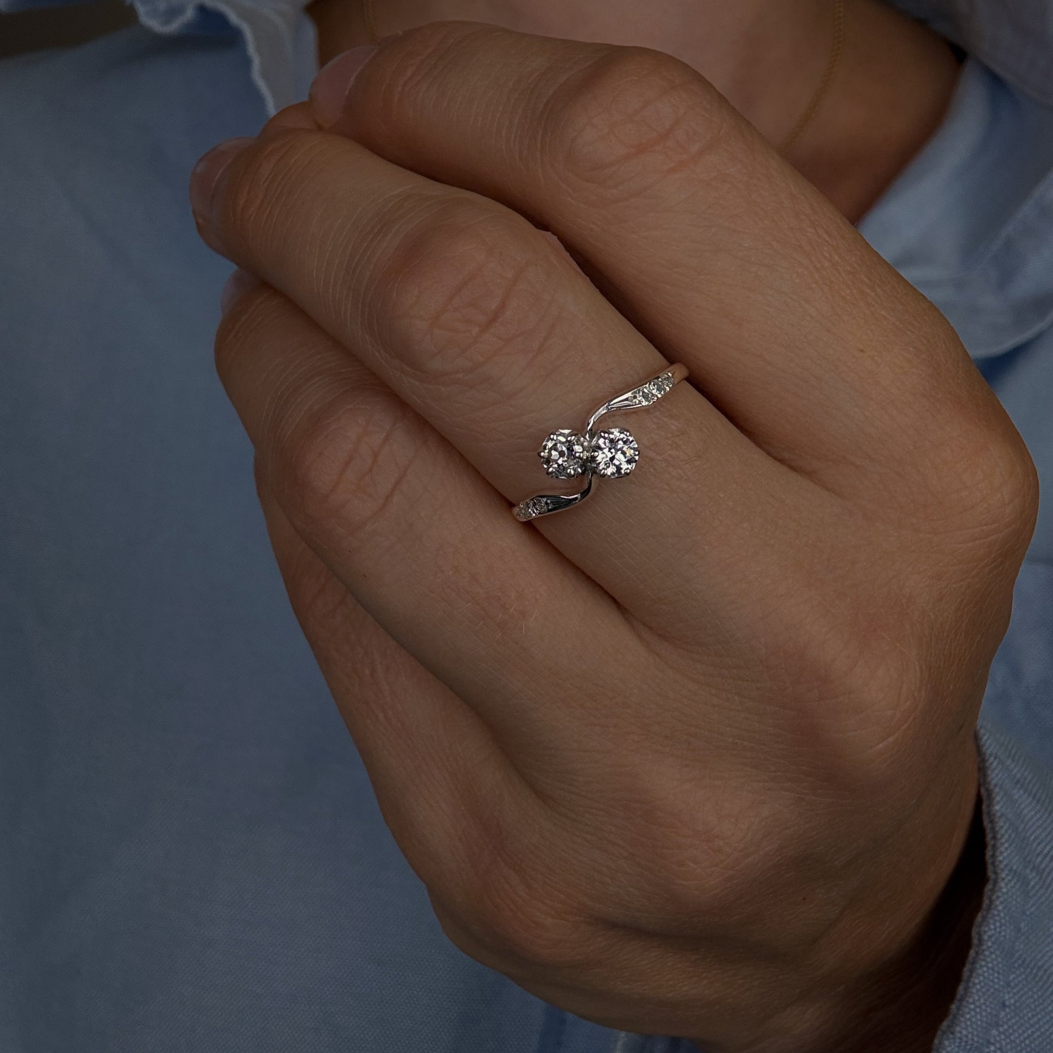 Antique Moi & Toi Ring