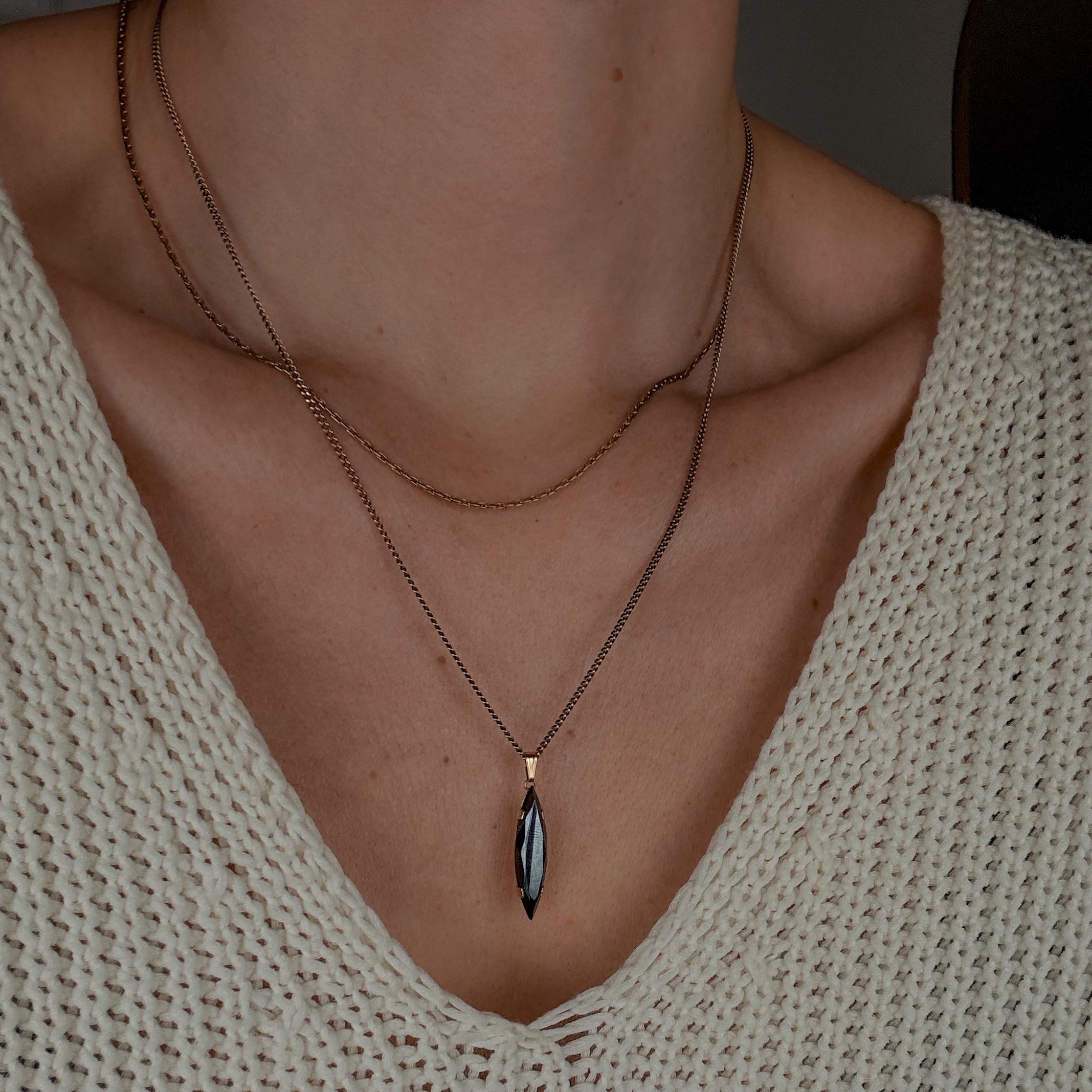 Hematite Charm