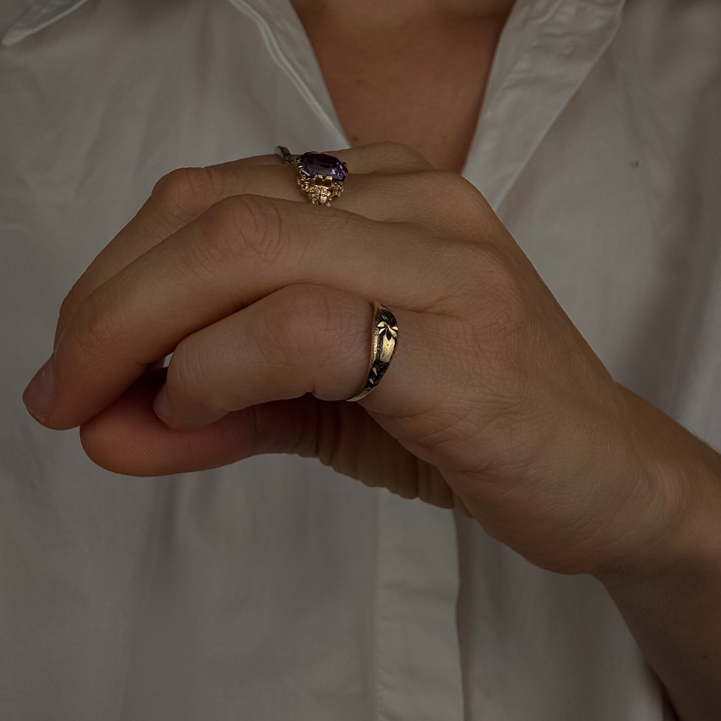 Domed Pinky Ring