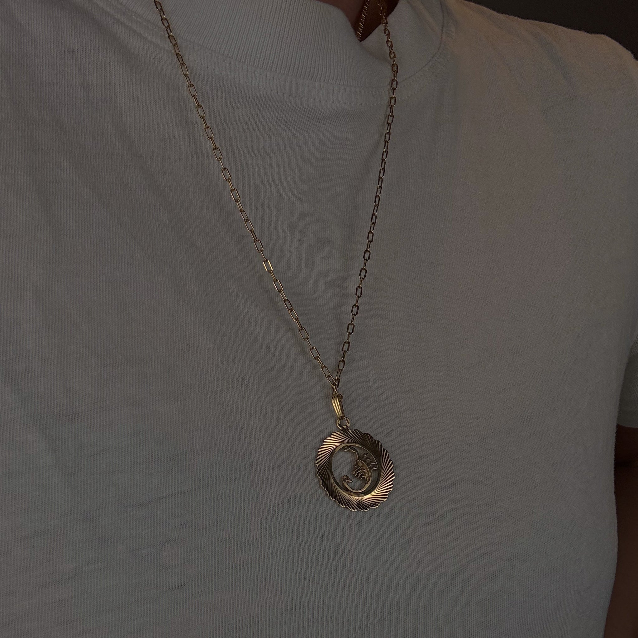Large Scorpio Pendant