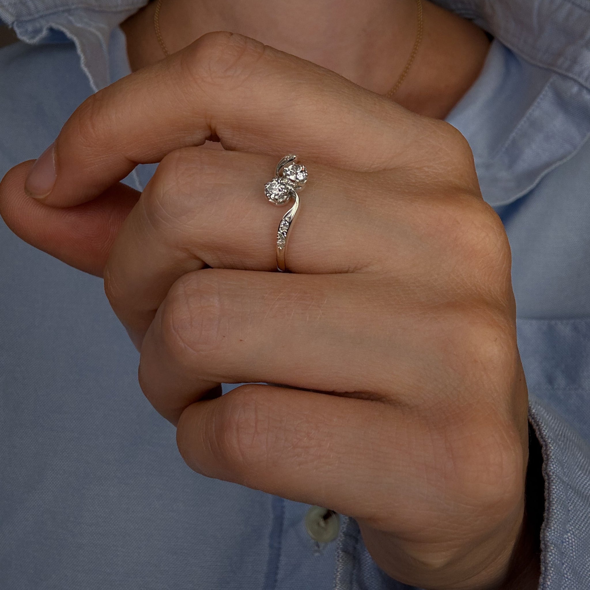 Antique Moi & Toi Ring