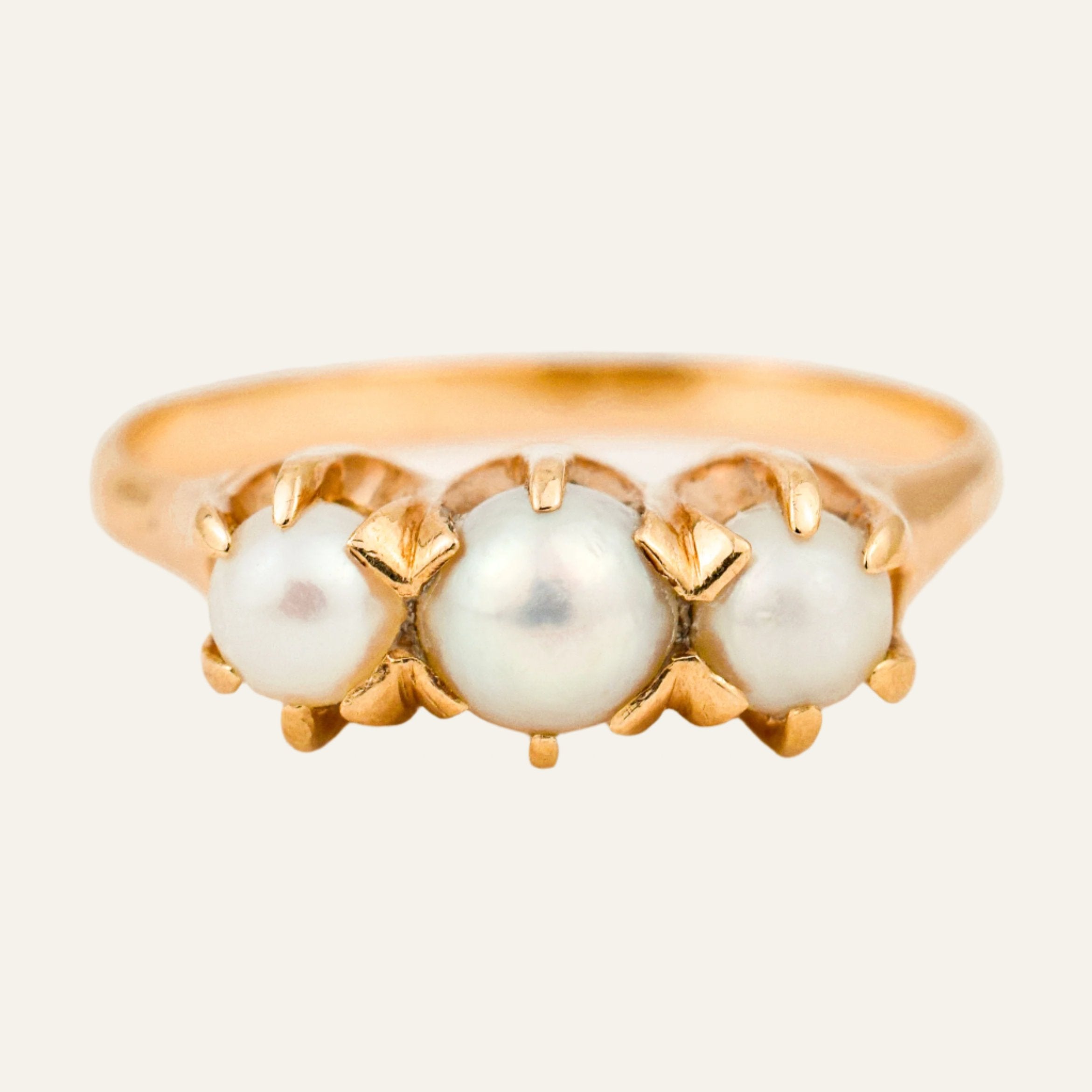 Pearl Trilogy Ring