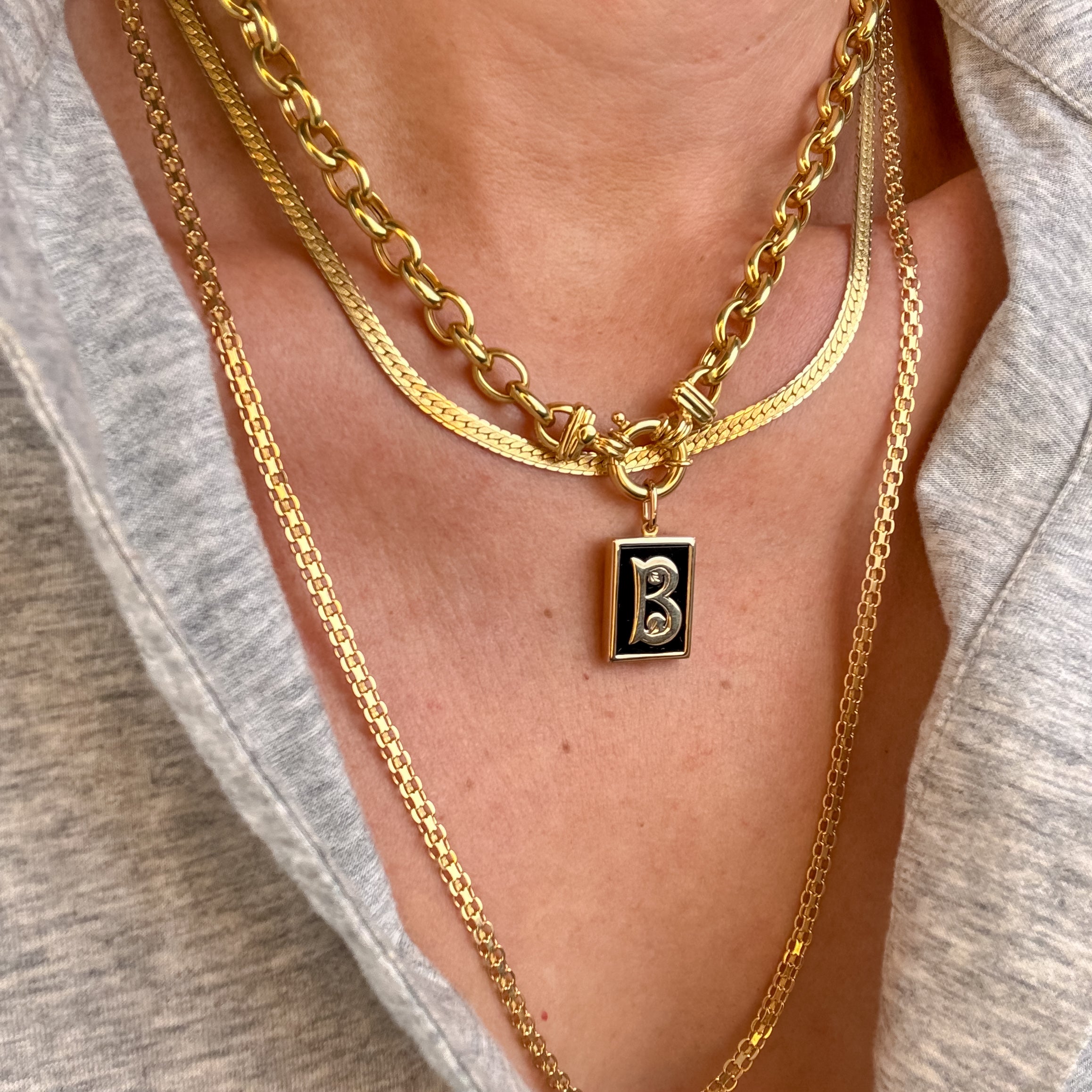 17" Rolo Link Chain Necklace