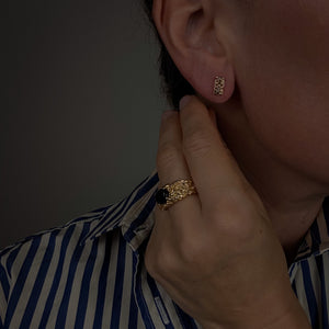 9mm Intricate Link Studs