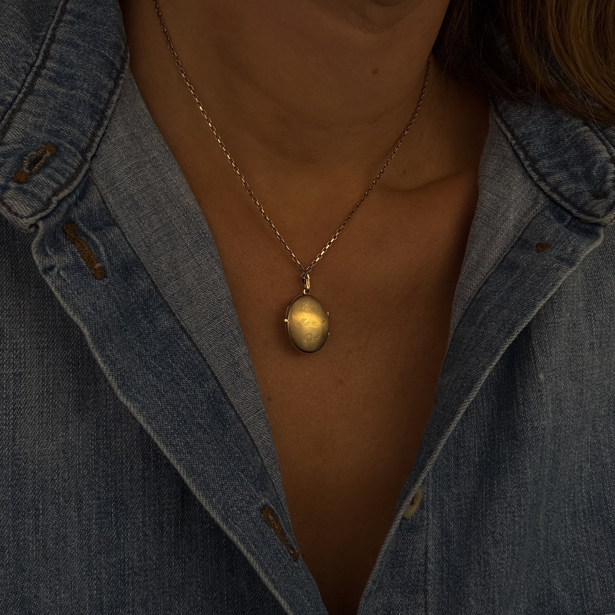 Oval Locket