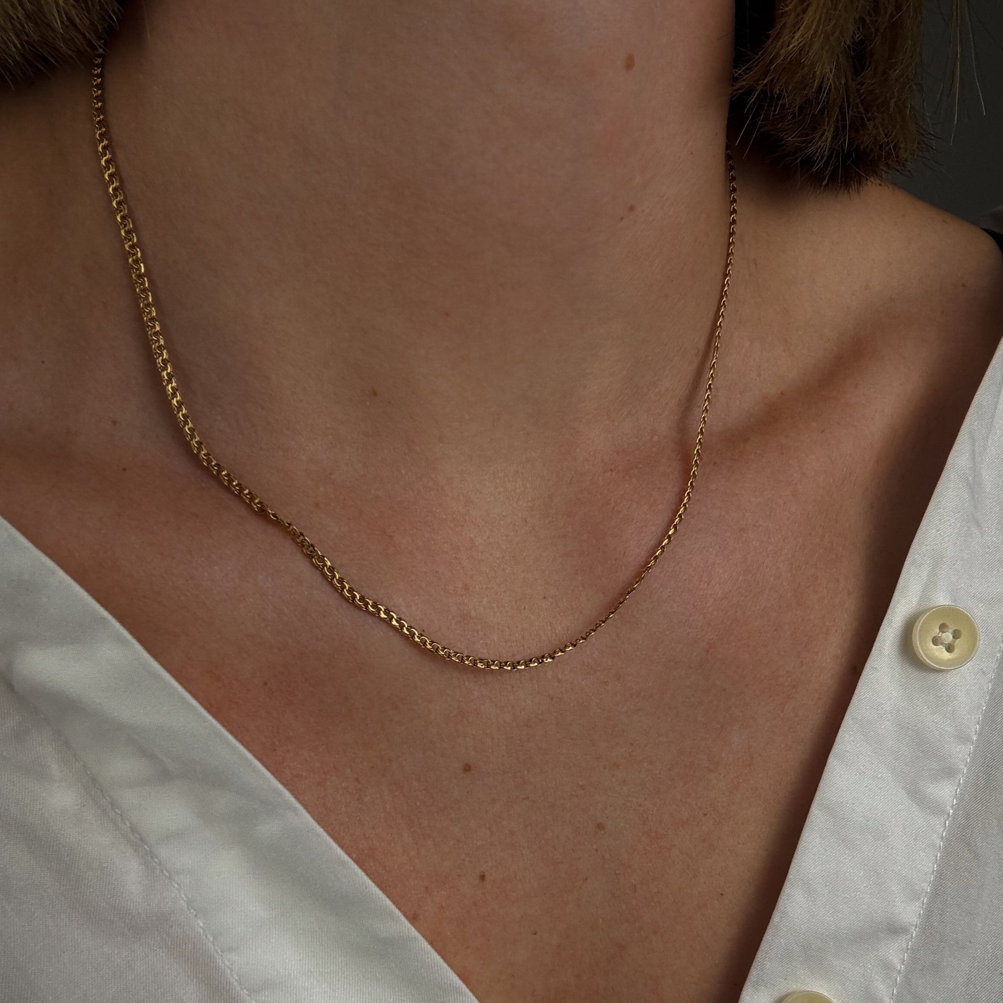 17.5" Intricate Link Necklace
