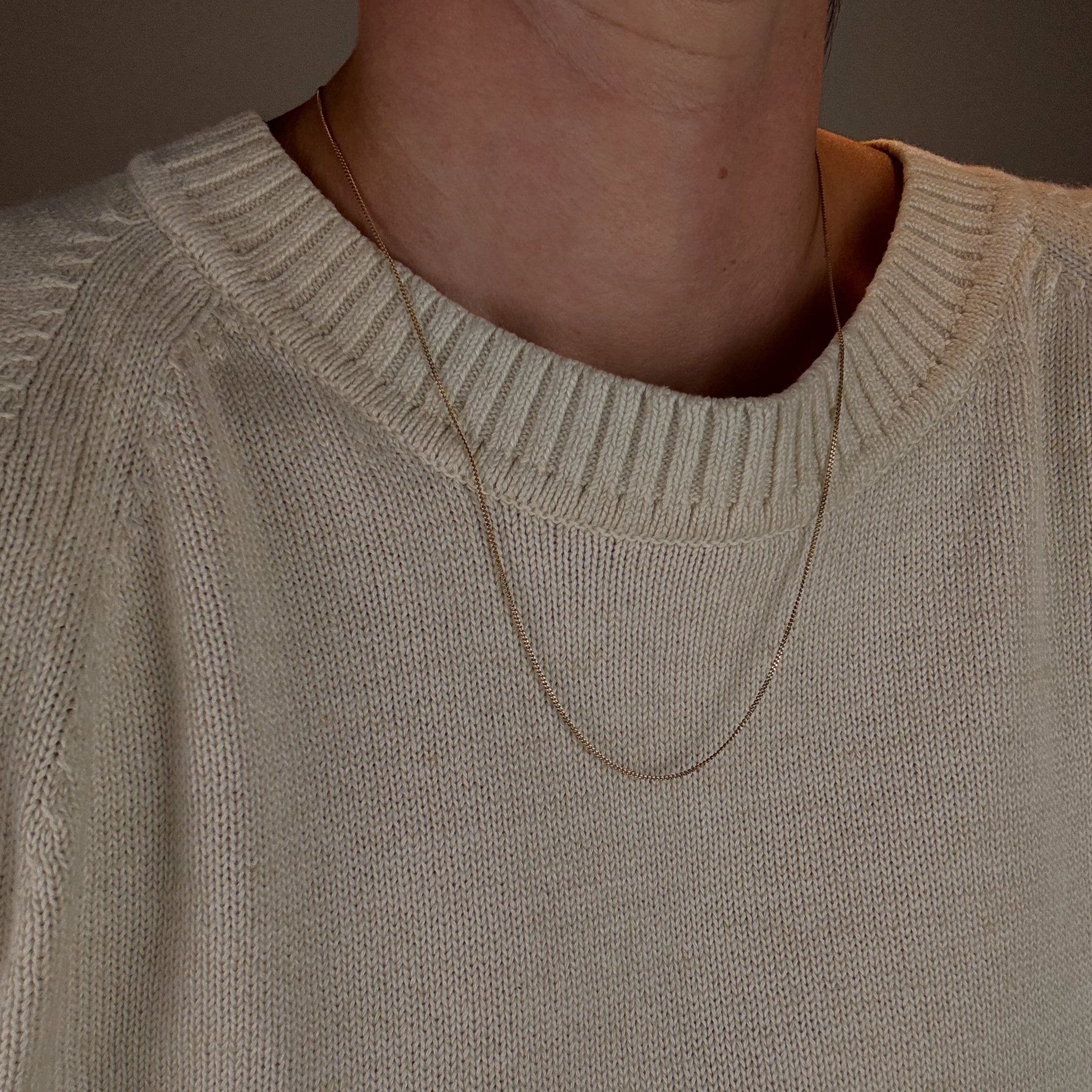 22" Curb Chain Necklace