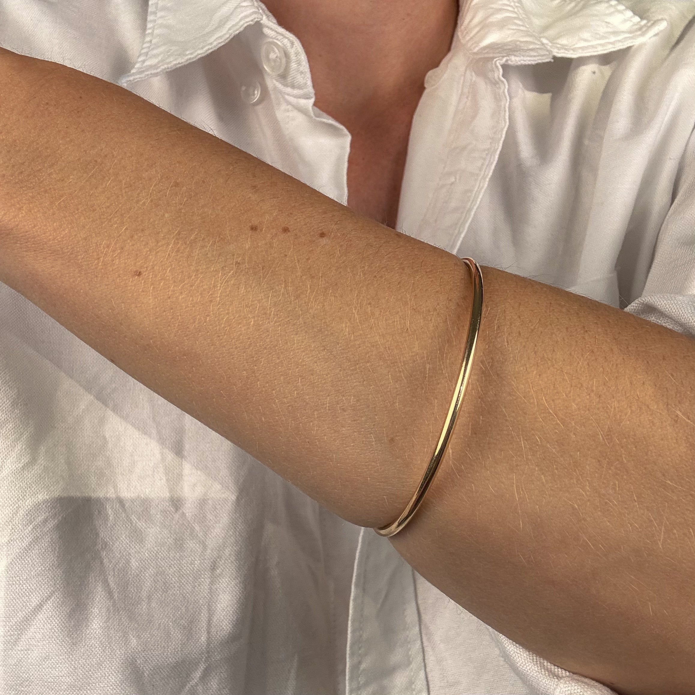 62 mm Buttery Gold Bangle