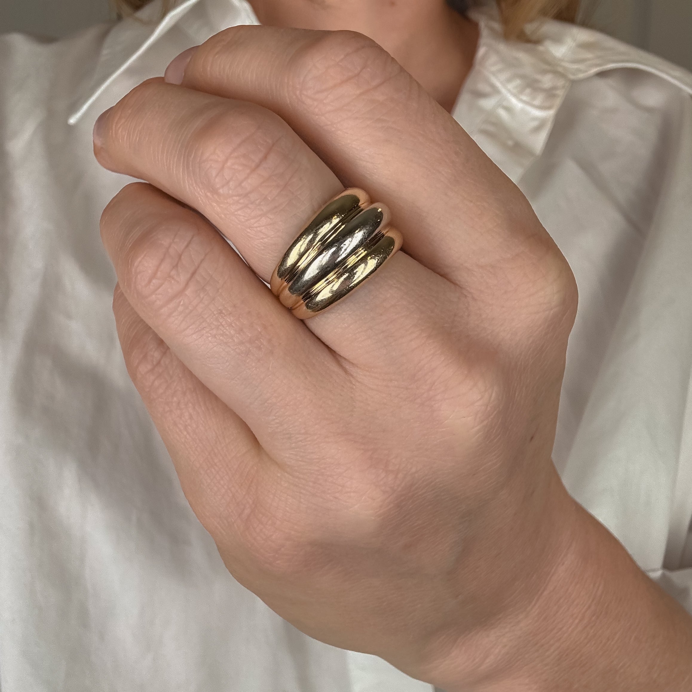 Bubble Stack Ring