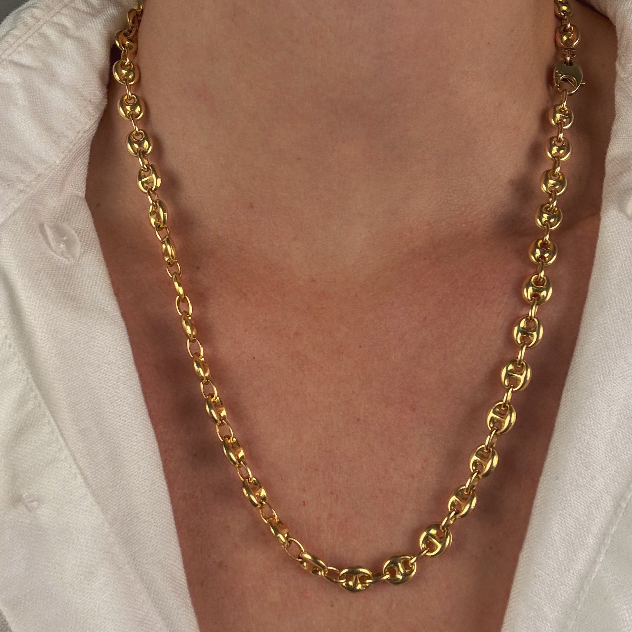21" Gucci Link Chain Necklace