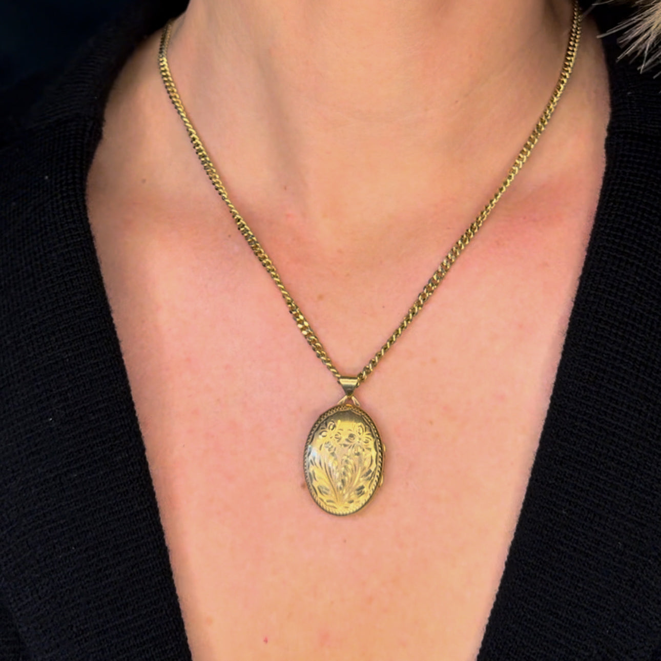 18.5" Curb Chain Necklace
