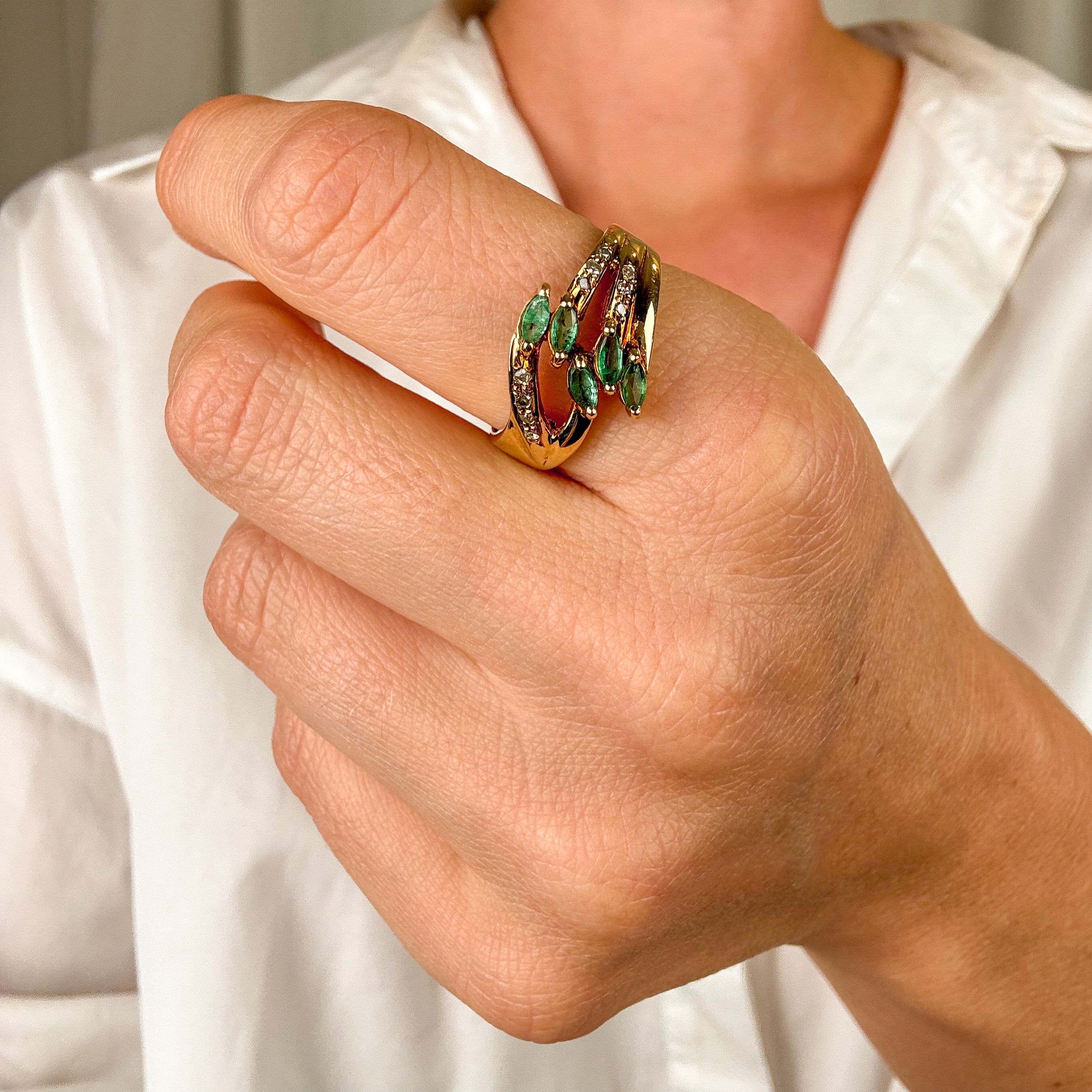 Emerald Celebratory Ring