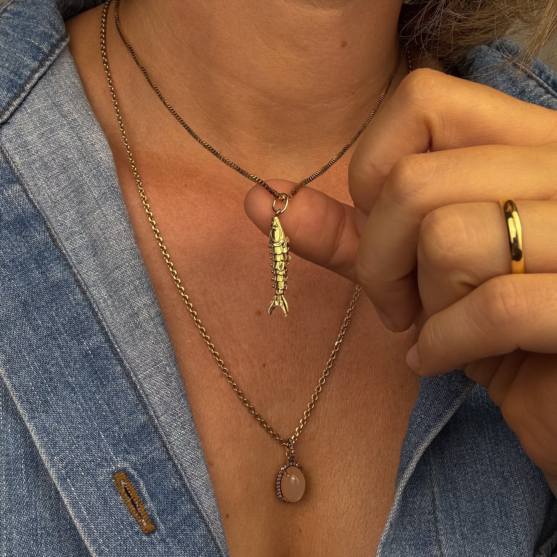 Articulated Fish Charm