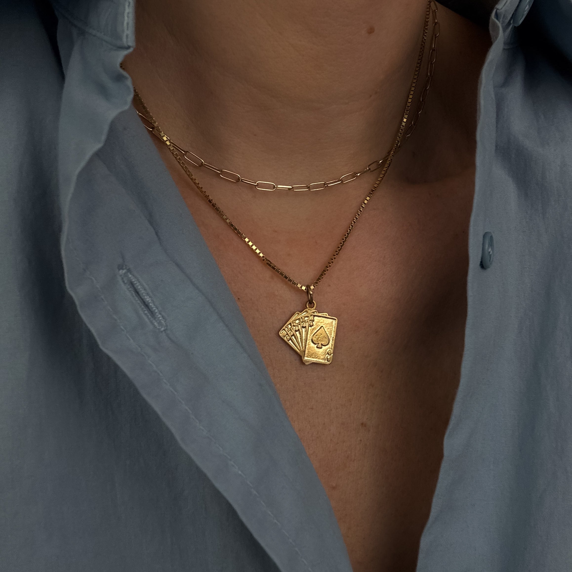 Royal Flush Charm