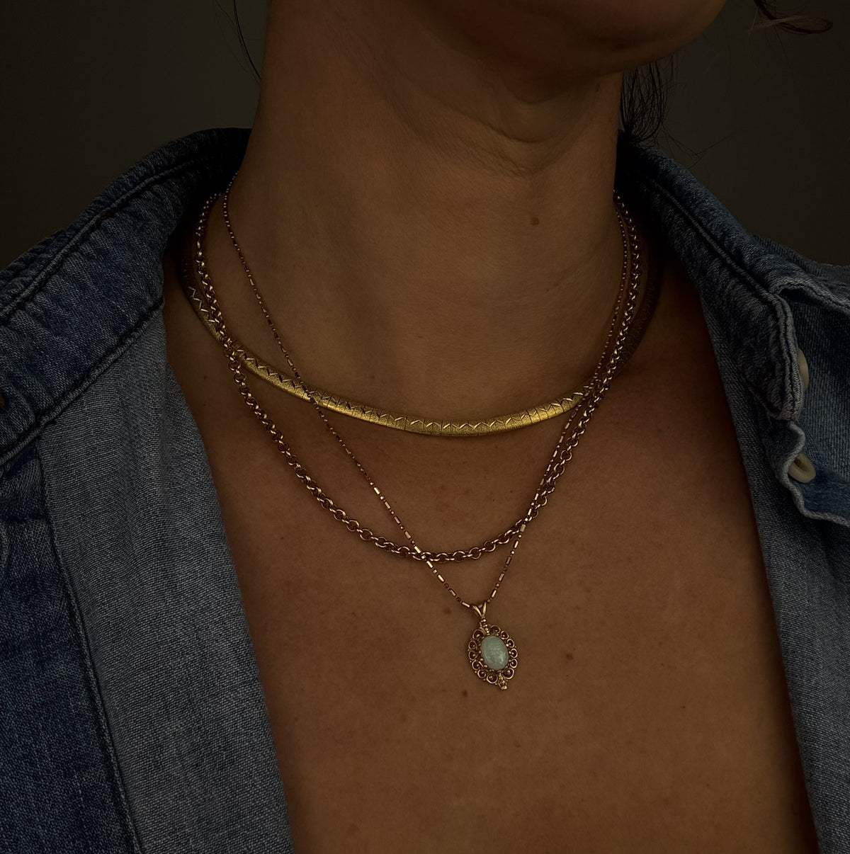 Romantic Opal Pendant