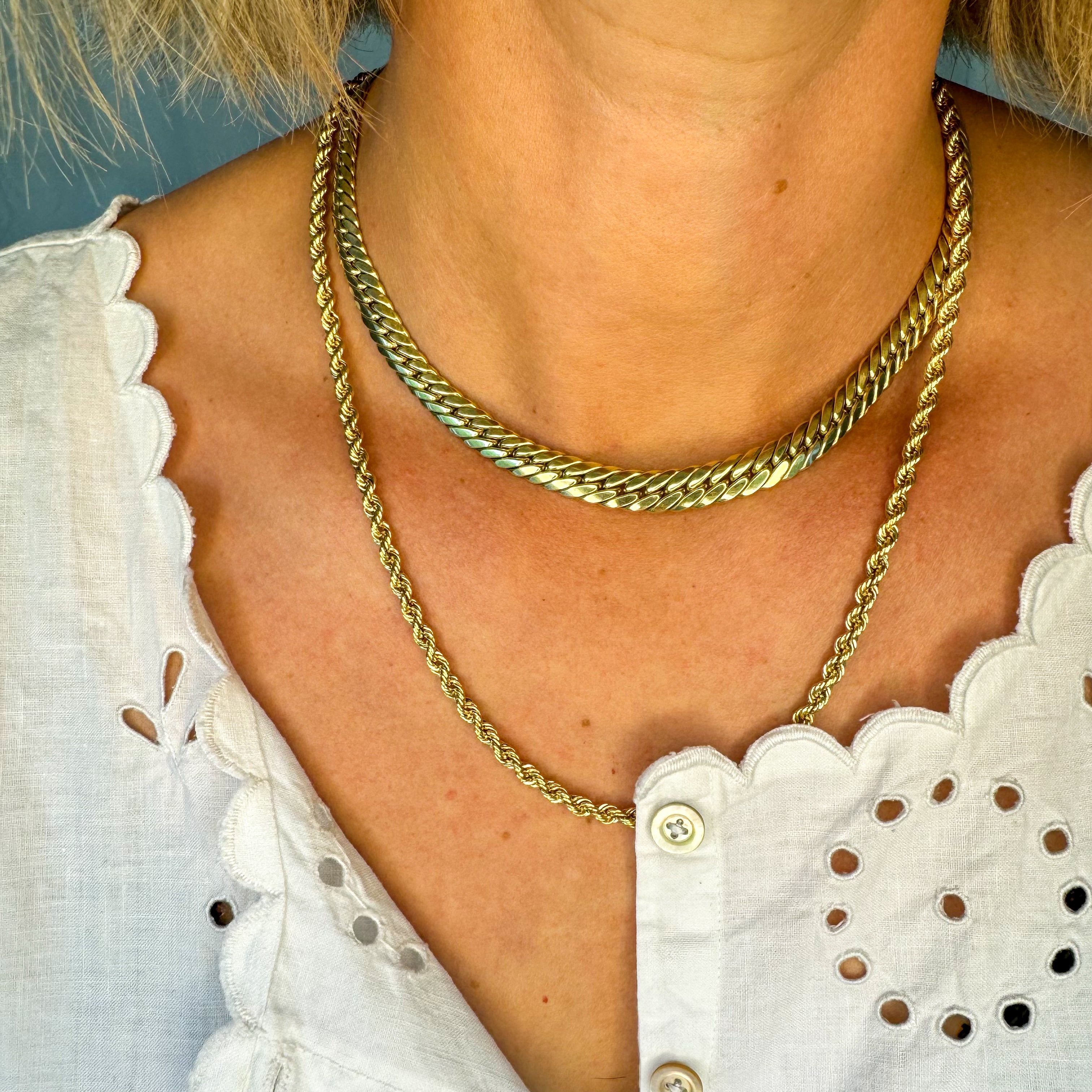 20" Rope Chain Necklace