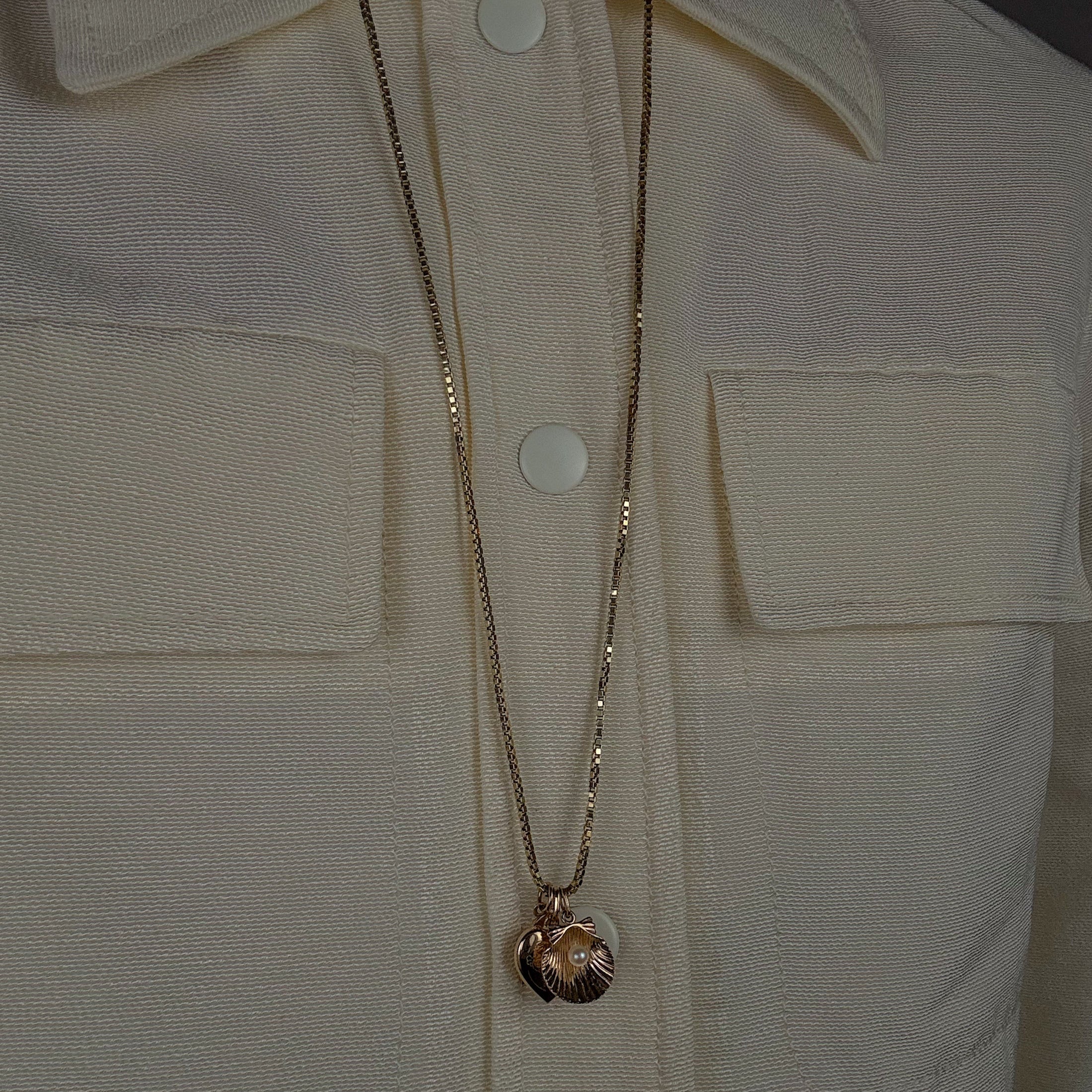 30" Box Link Chain Necklace