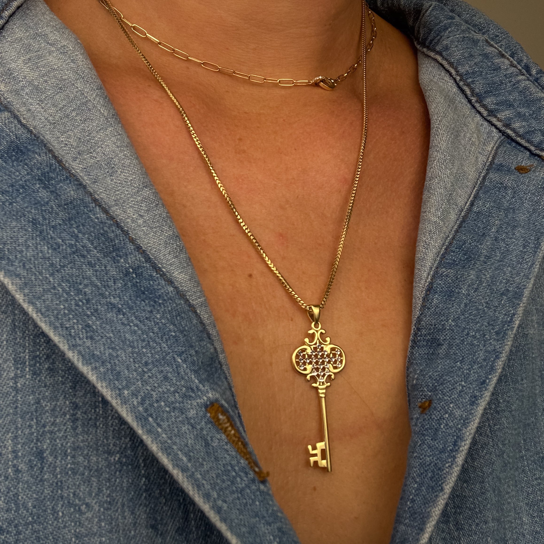 Two-Toned Skeleton Key