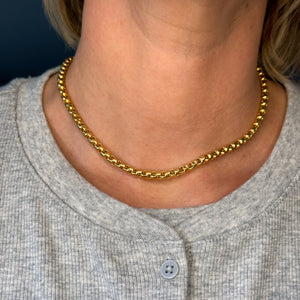 15.5" Chunky Statement Chain Necklace