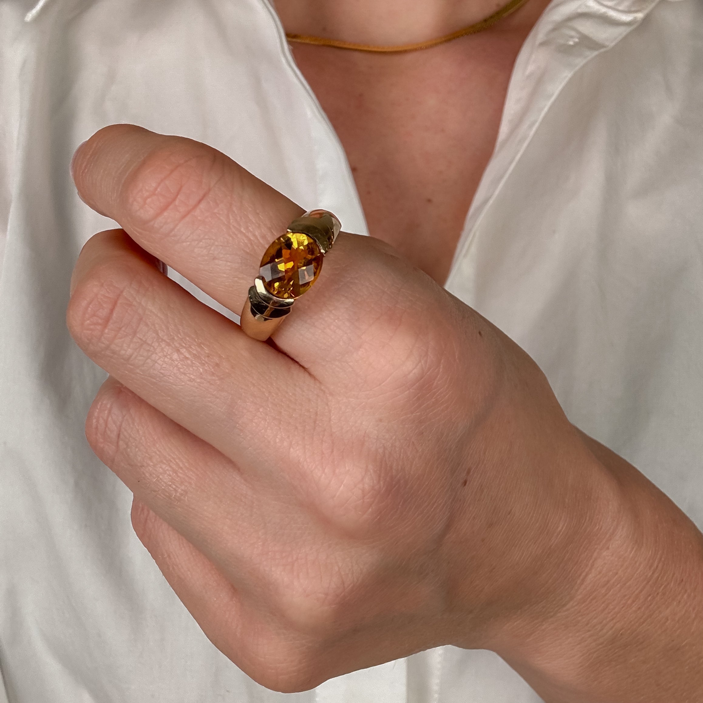 Citrine Ring
