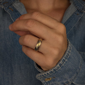 5.2mm Sun Etched Band