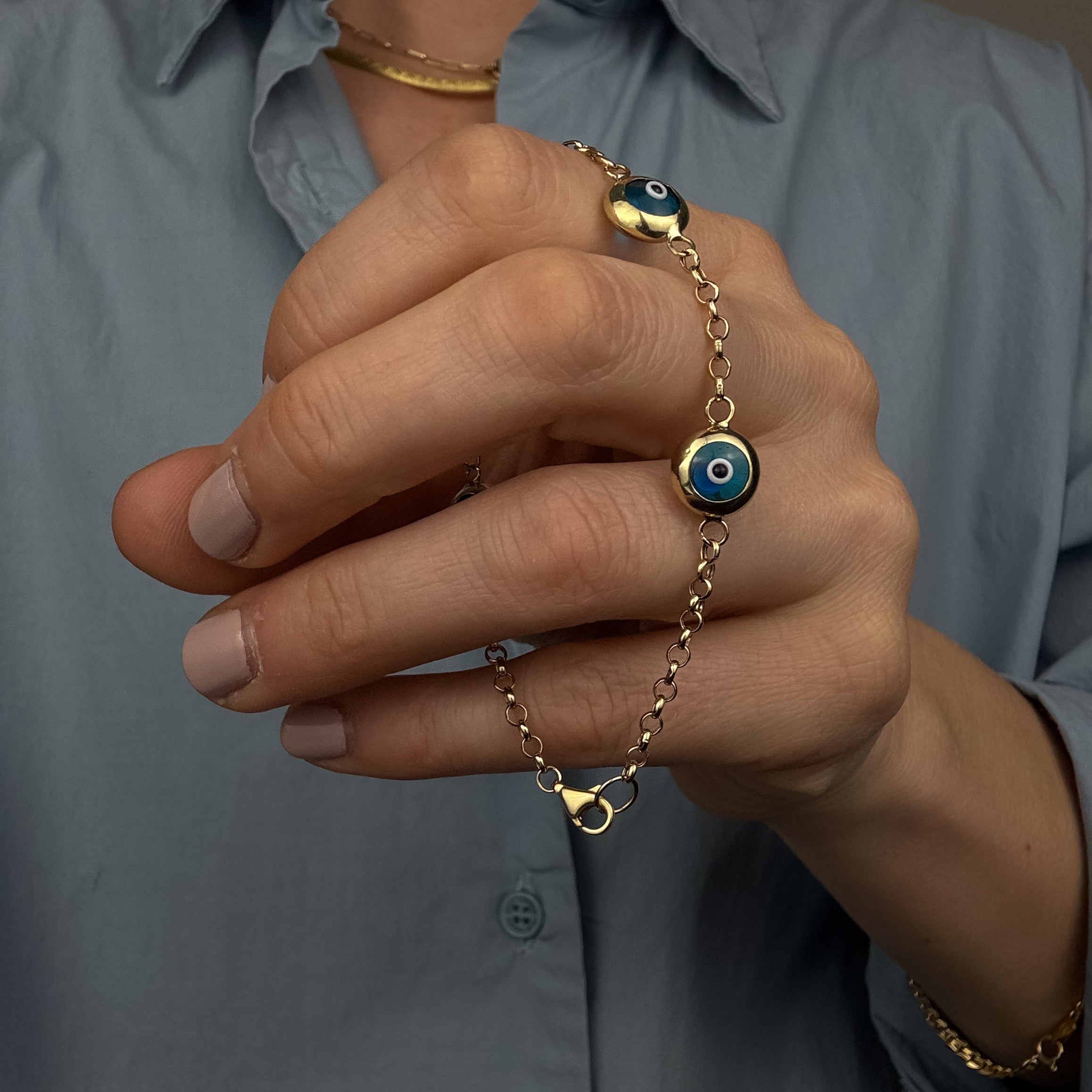 7" Evil Eye Bracelet