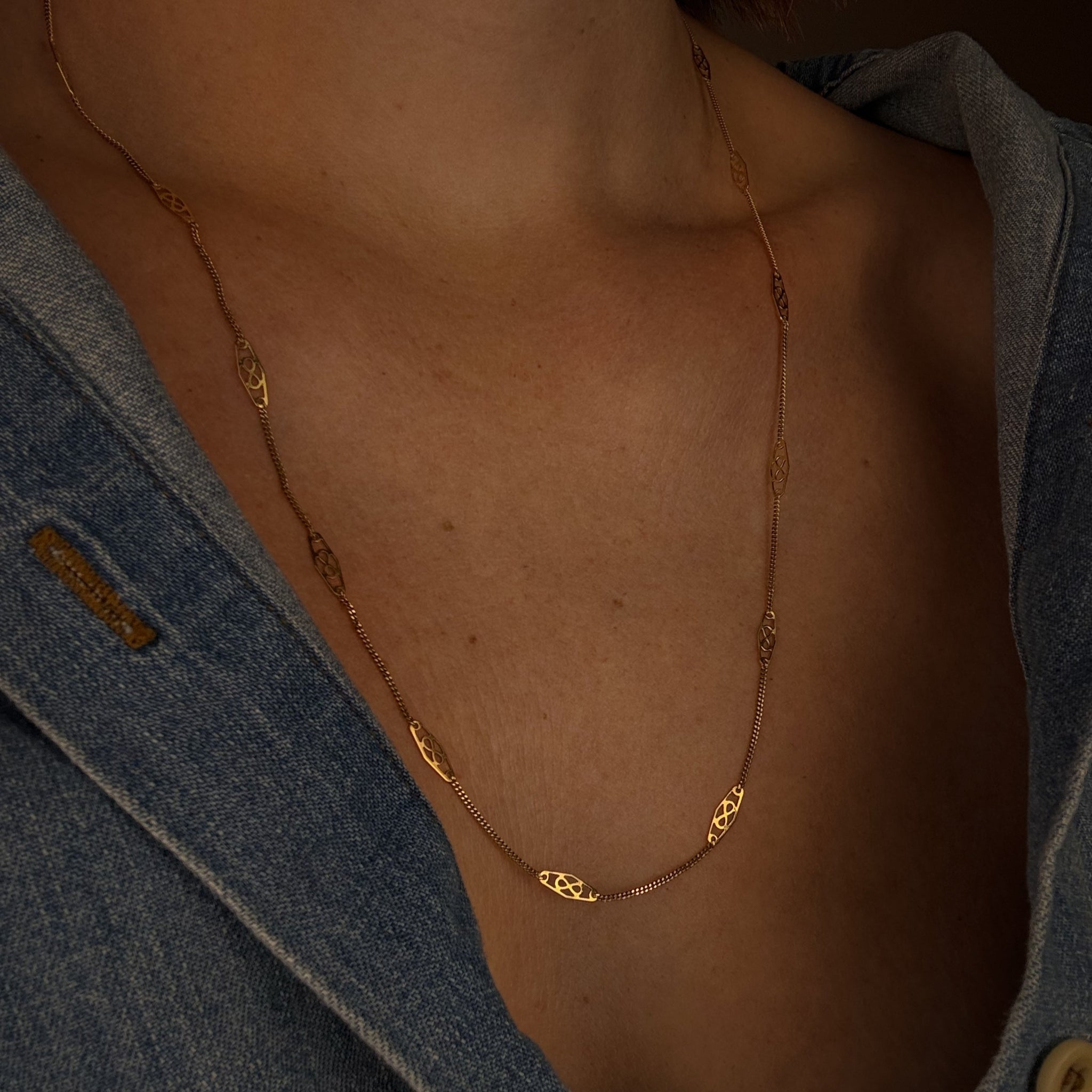 24" Infinity Link Necklace