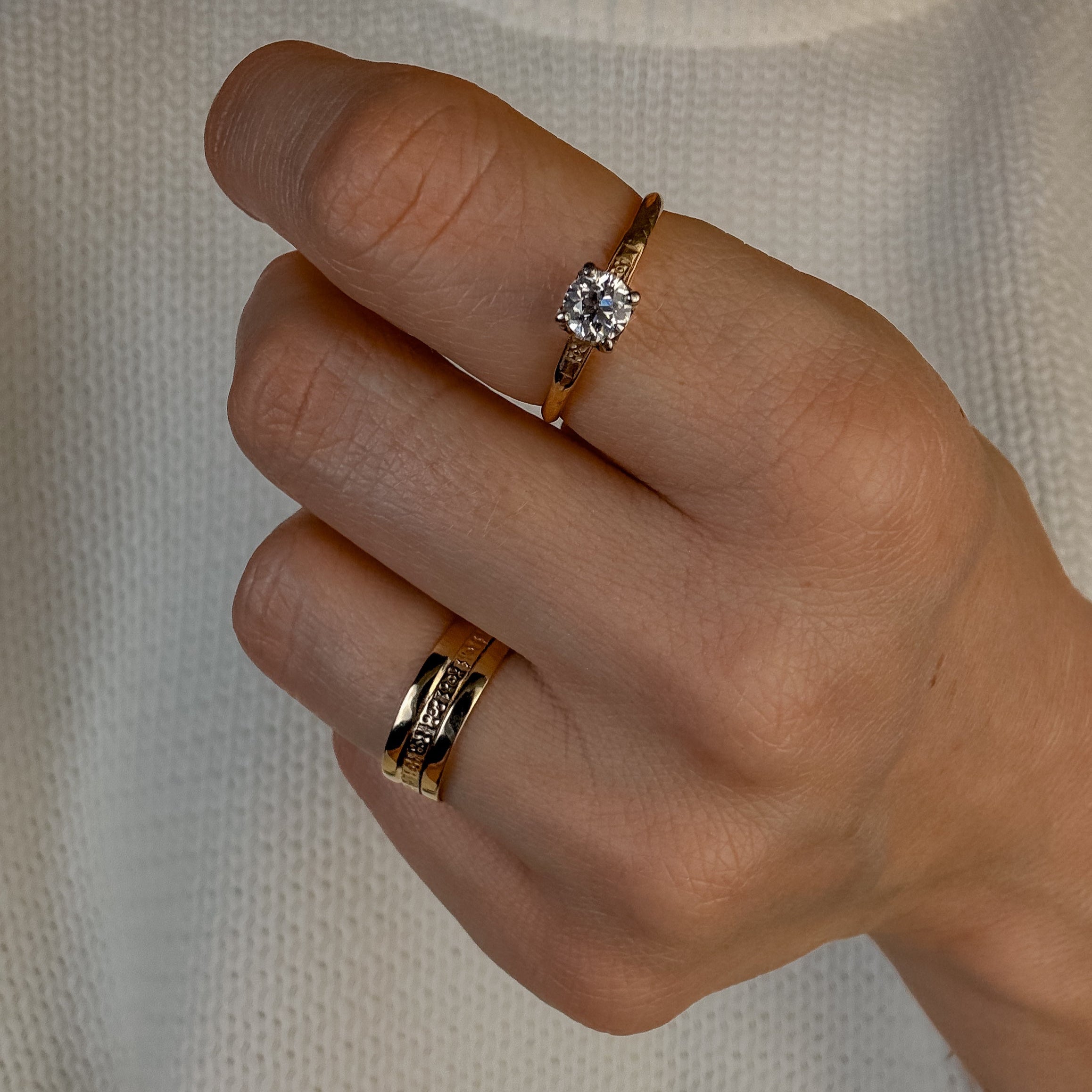 Dreamy Diamond Solitaire Ring