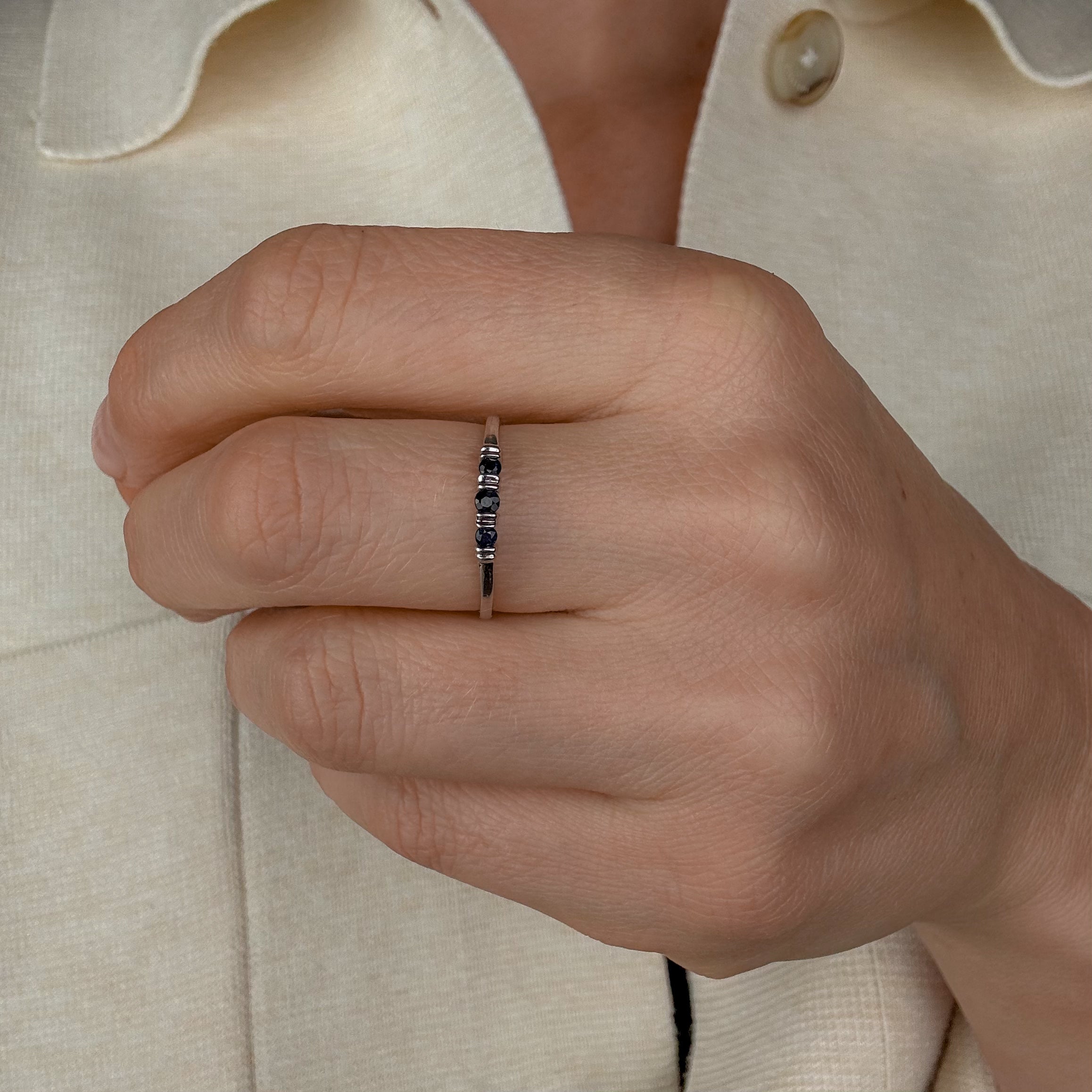 Dainty Sapphire Band