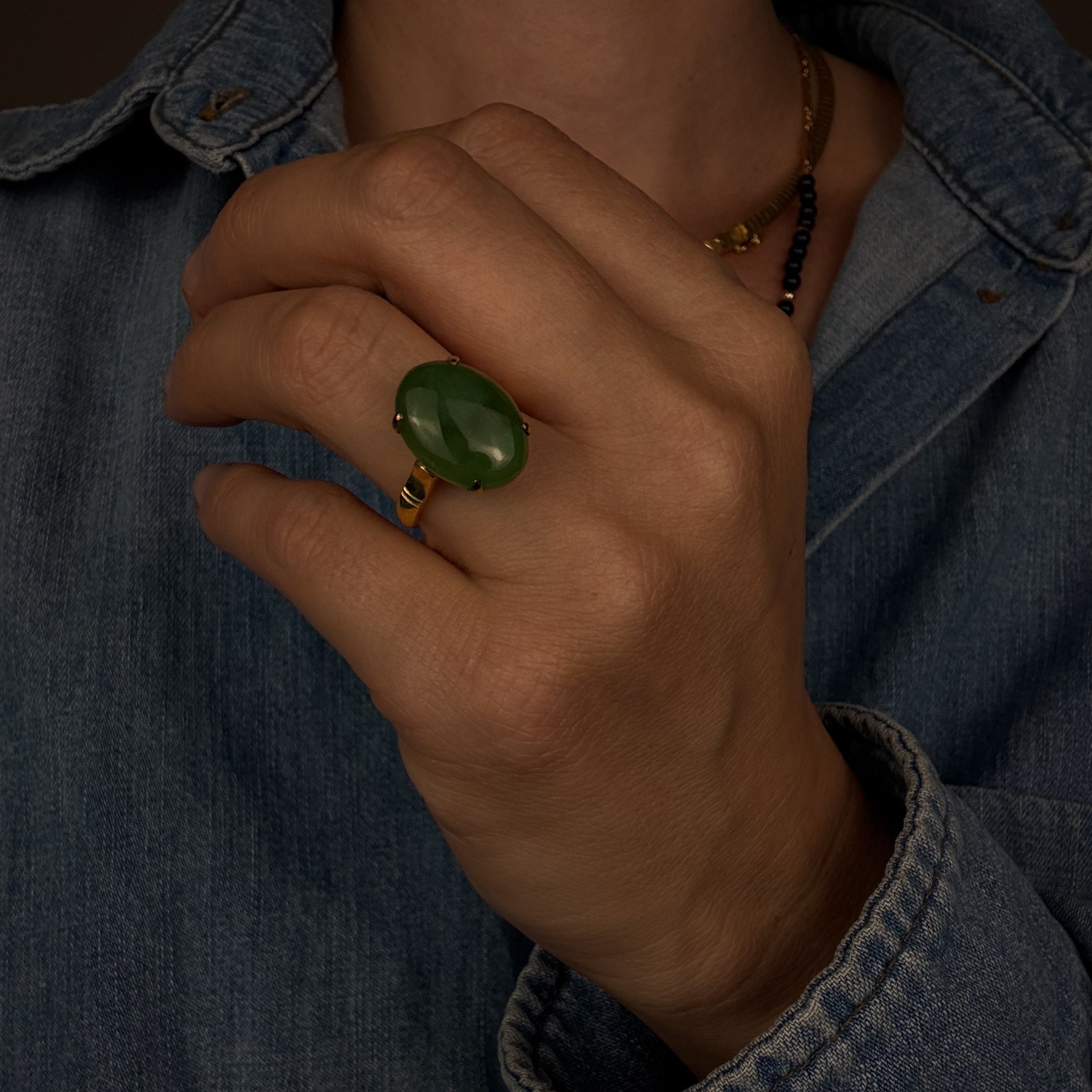 Classic Jade Ring