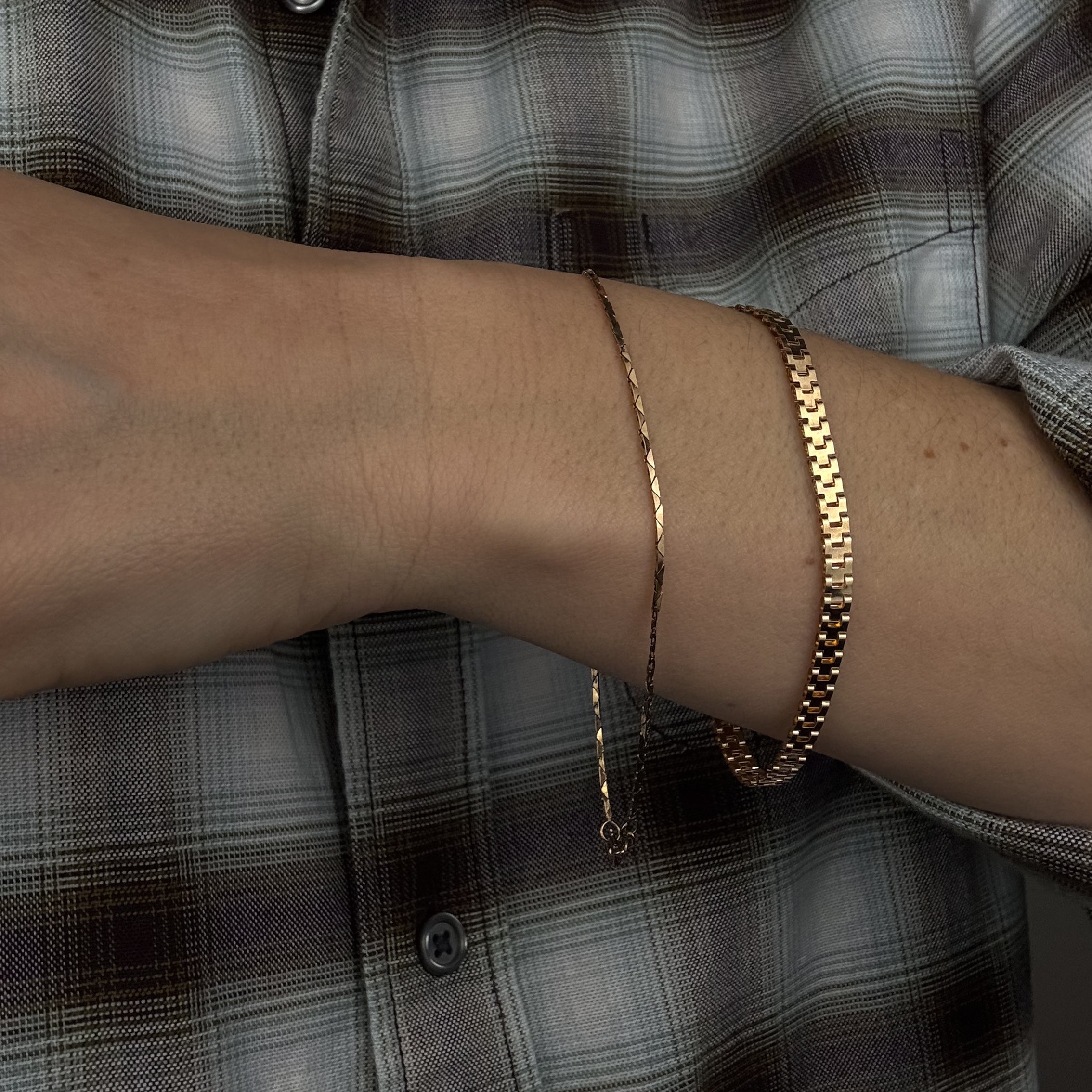 8" Diamond-Cut Cable Chain
