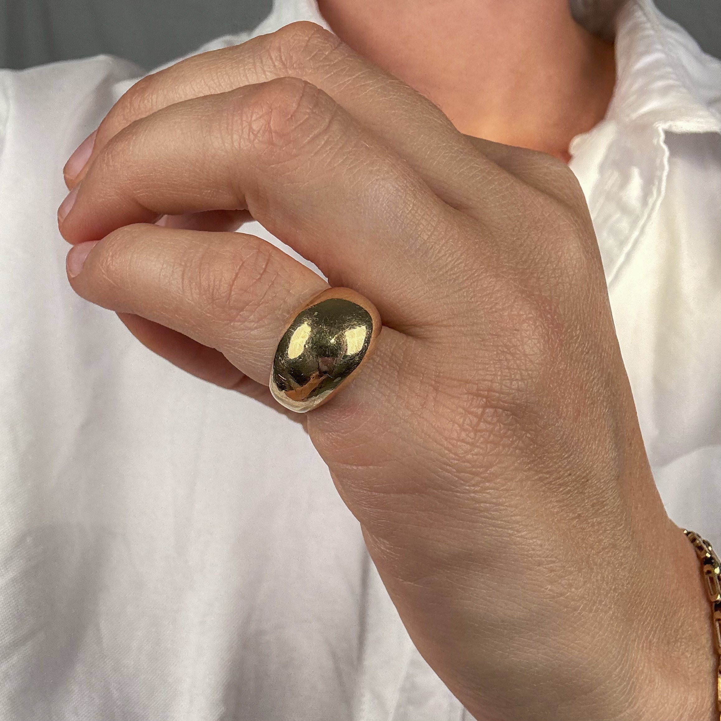 Smooth Domed Ring