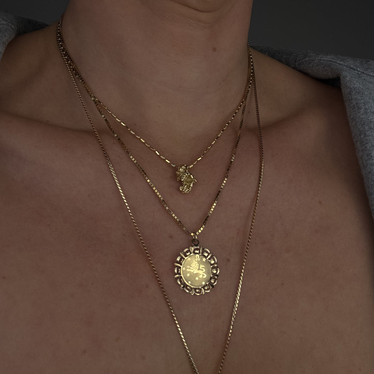 Leo Zodiac Charm