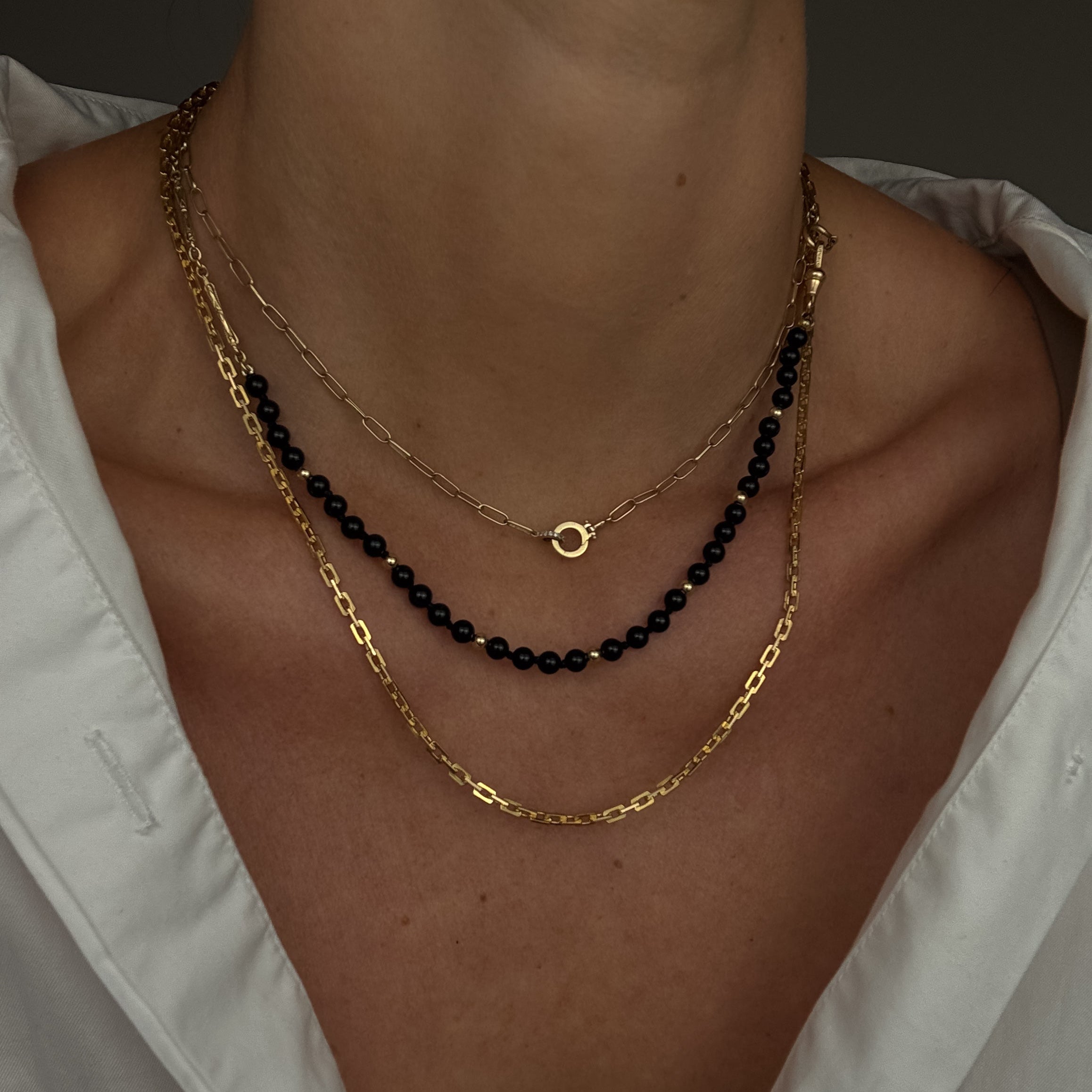 19.75" Cable Link Necklace