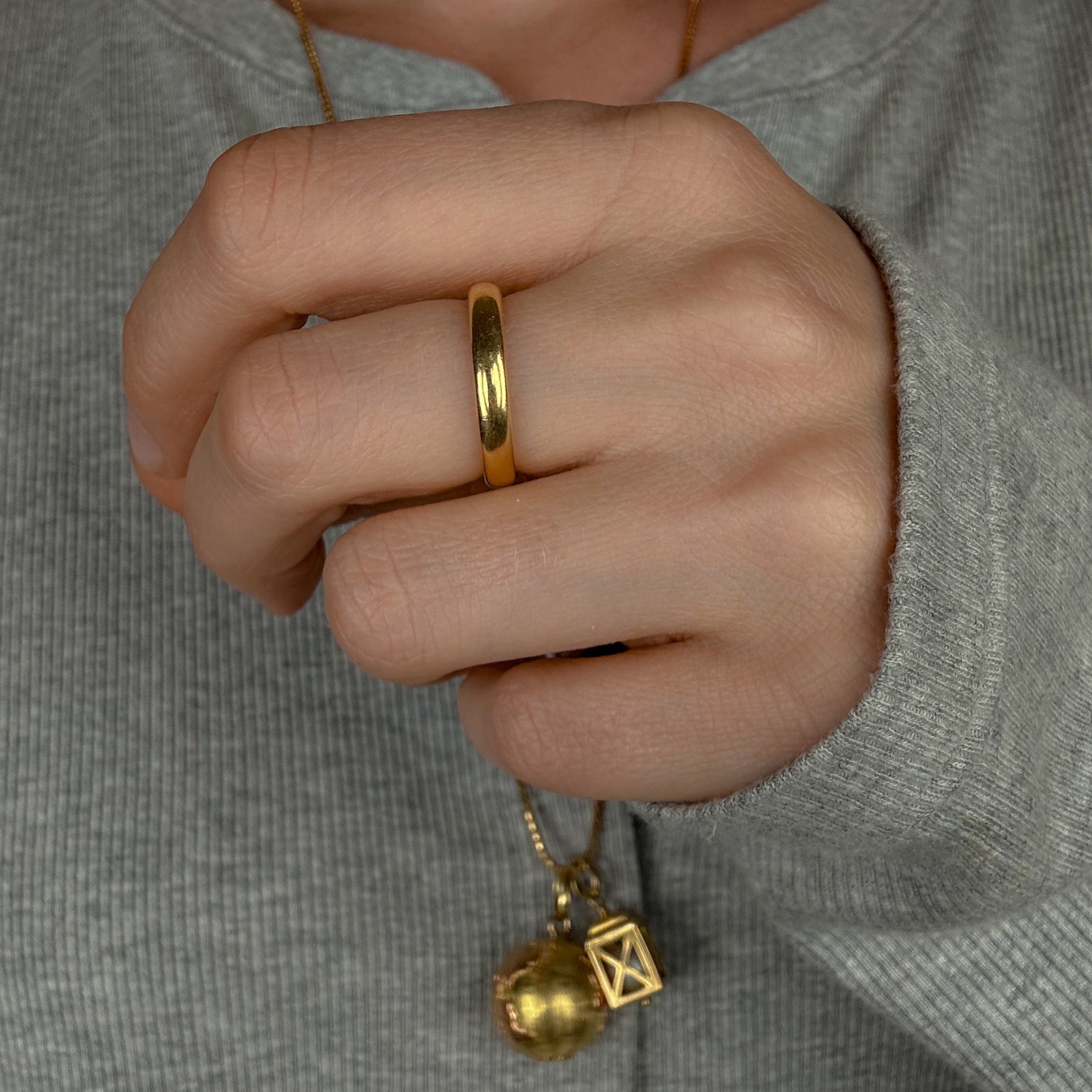 3.3 mm Buttery Gold Band