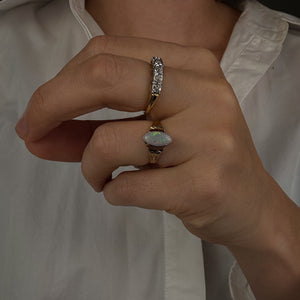 Marquise Opal Ring