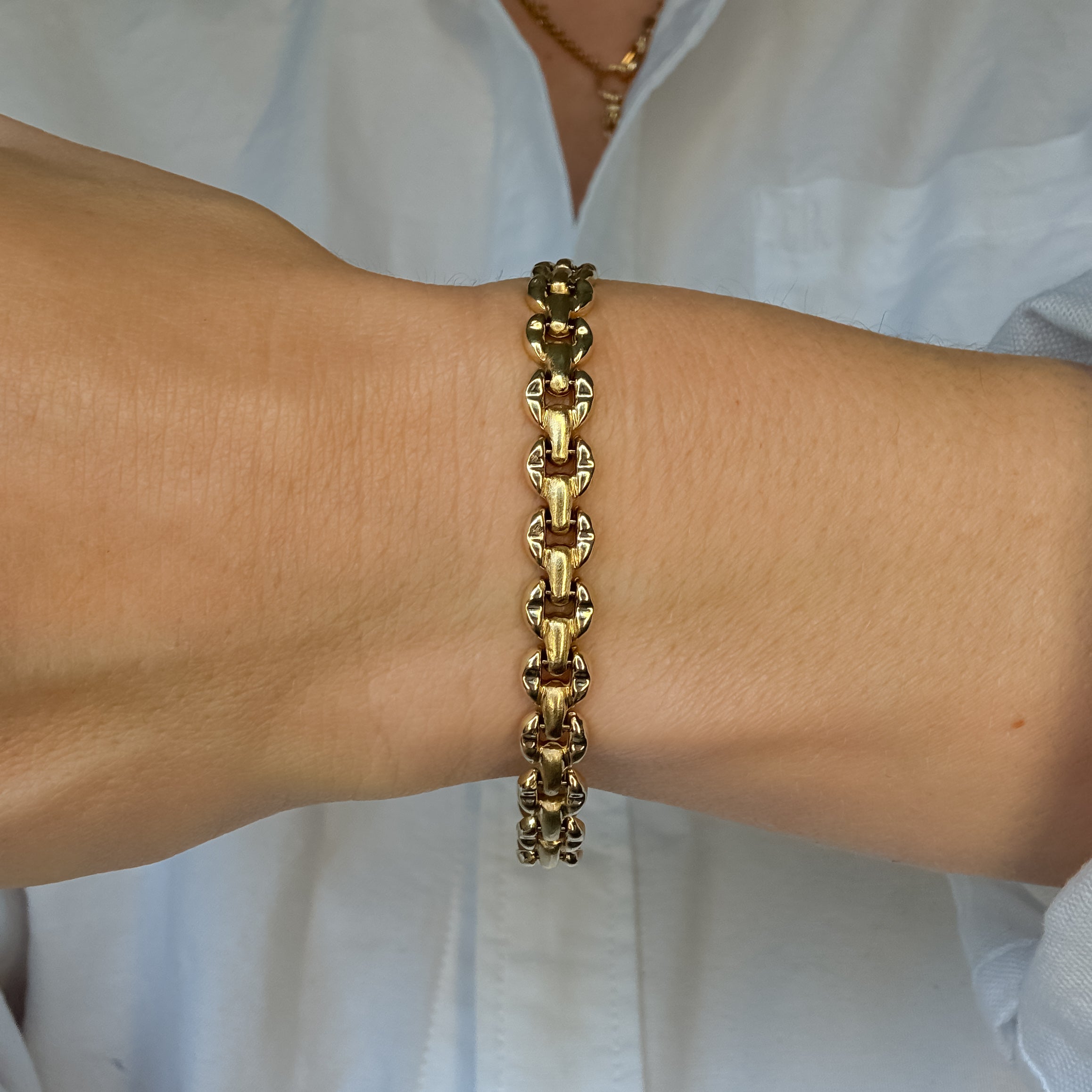 6.5" Stirrup Chain Bracelet