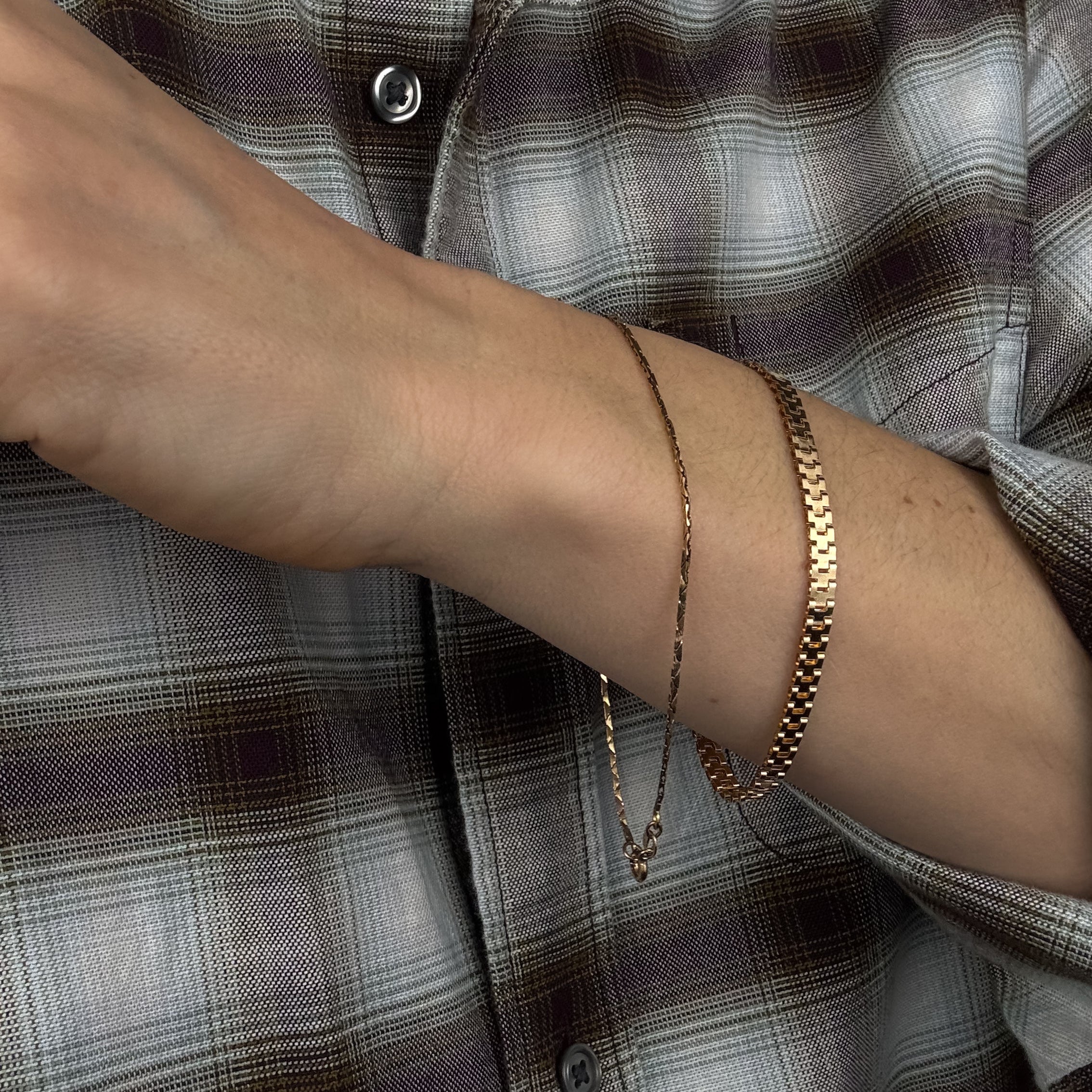 8" Diamond-Cut Cable Chain