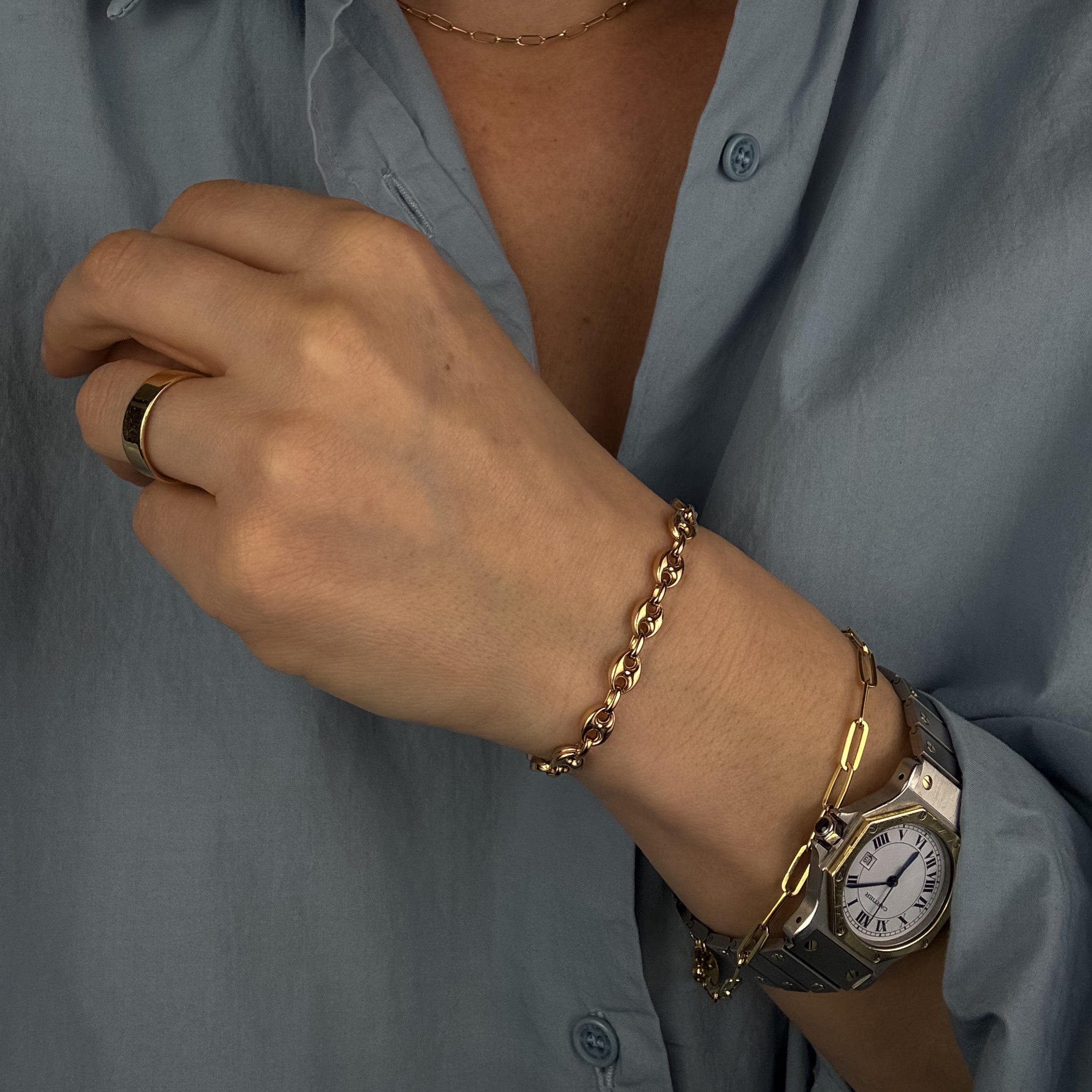 6.25" Puffy Mariner Bracelet
