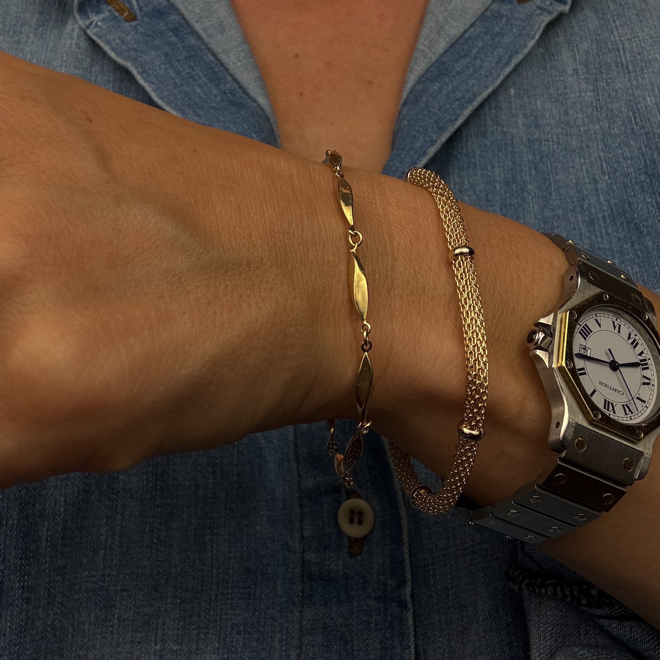 7" Two-Toned Bracelet