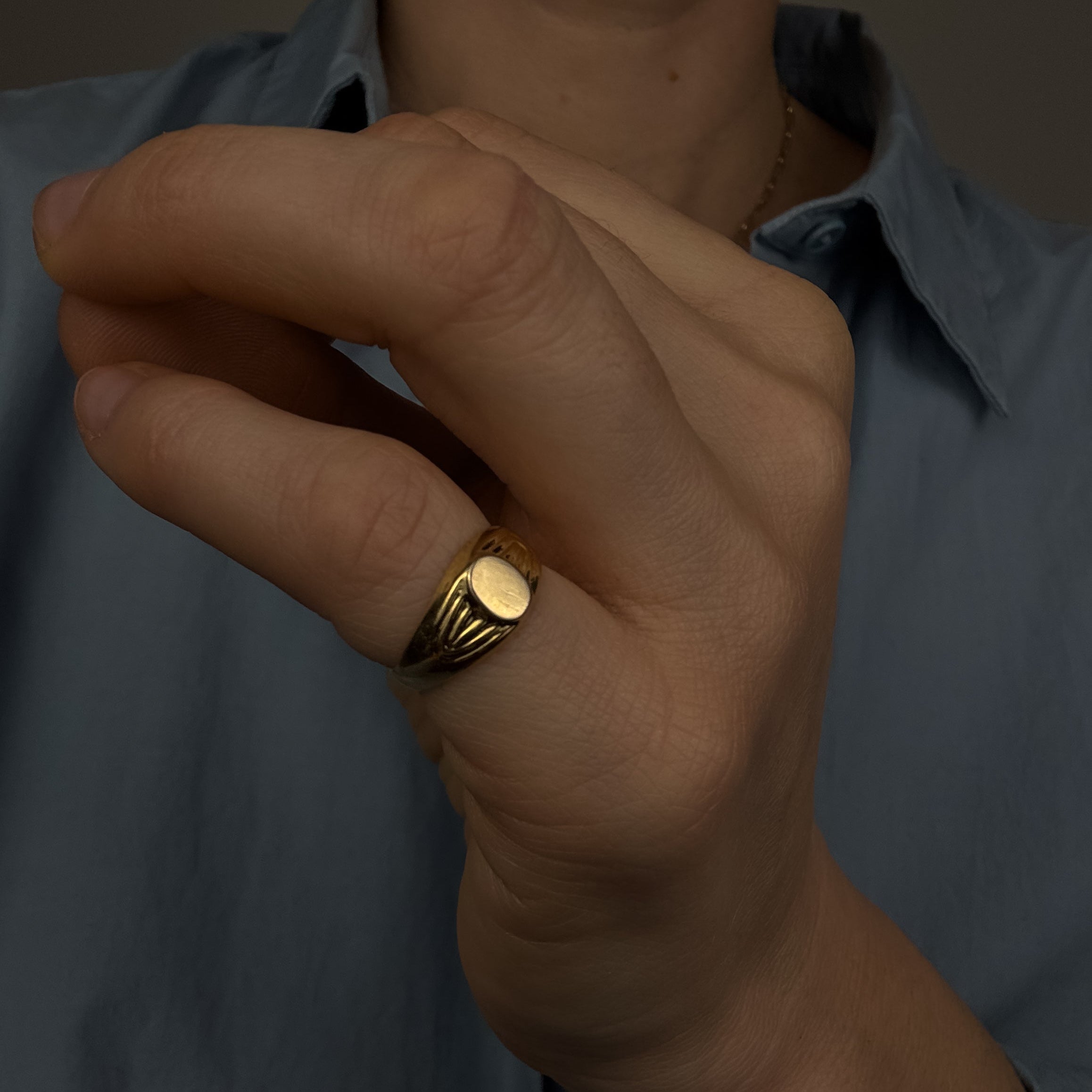 Pinky Signet Ring