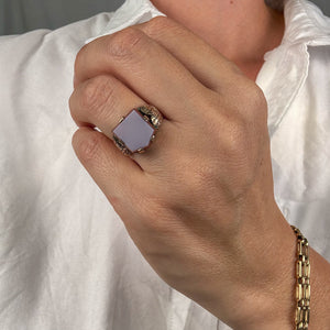 Agate Signet Ring