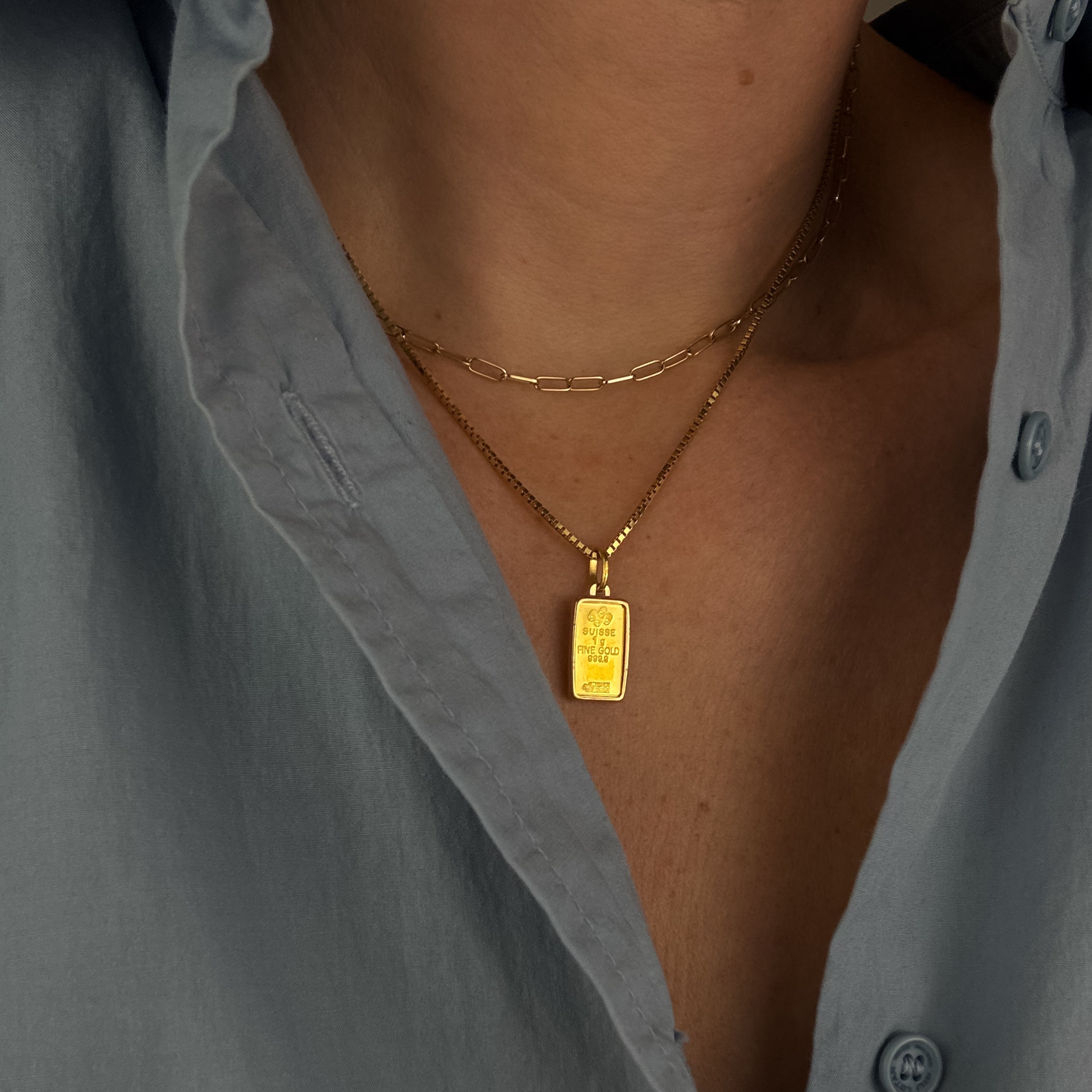 Suisse Ingot Pendant